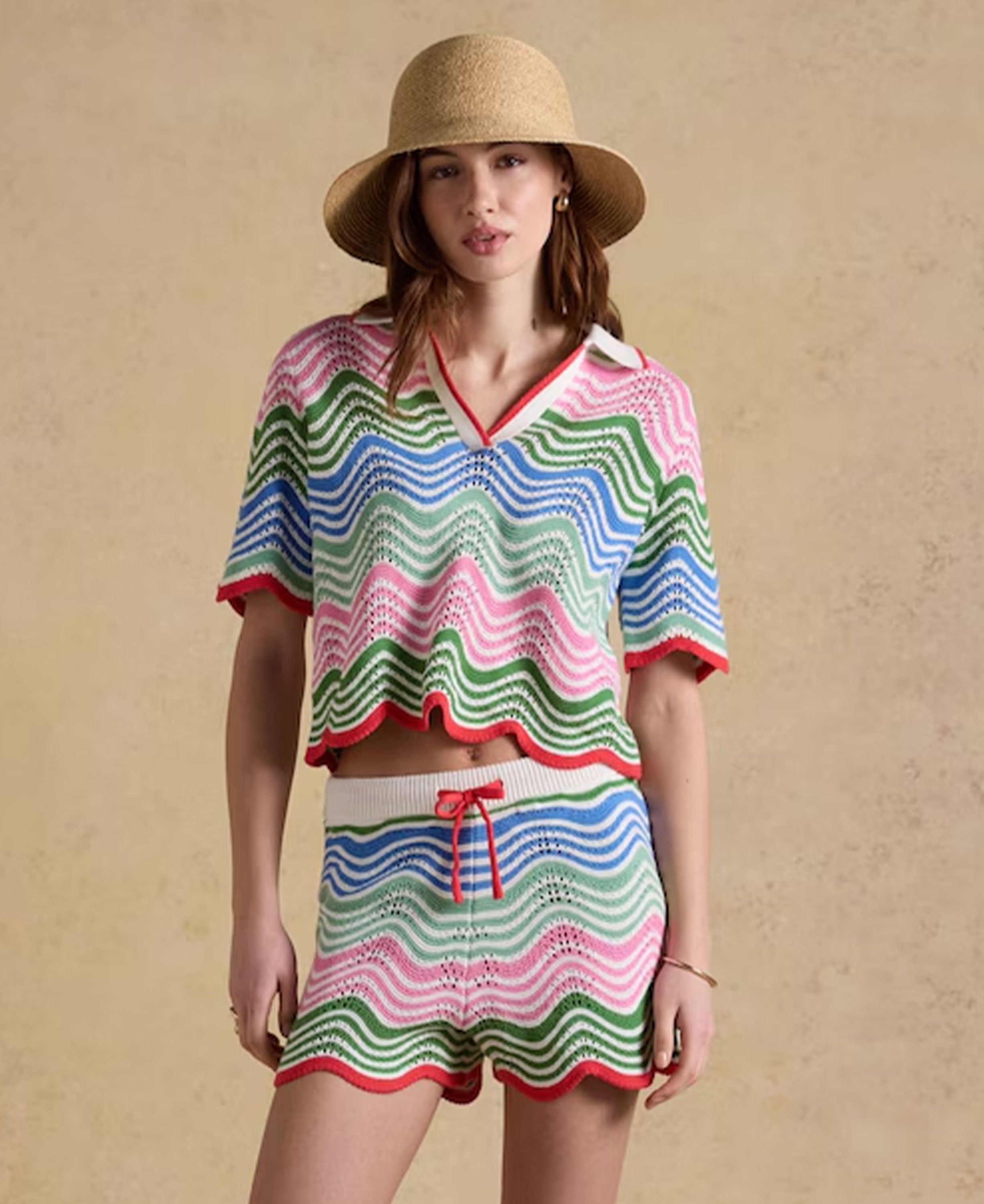 Sandy Knit S/S Jumper - Multi
