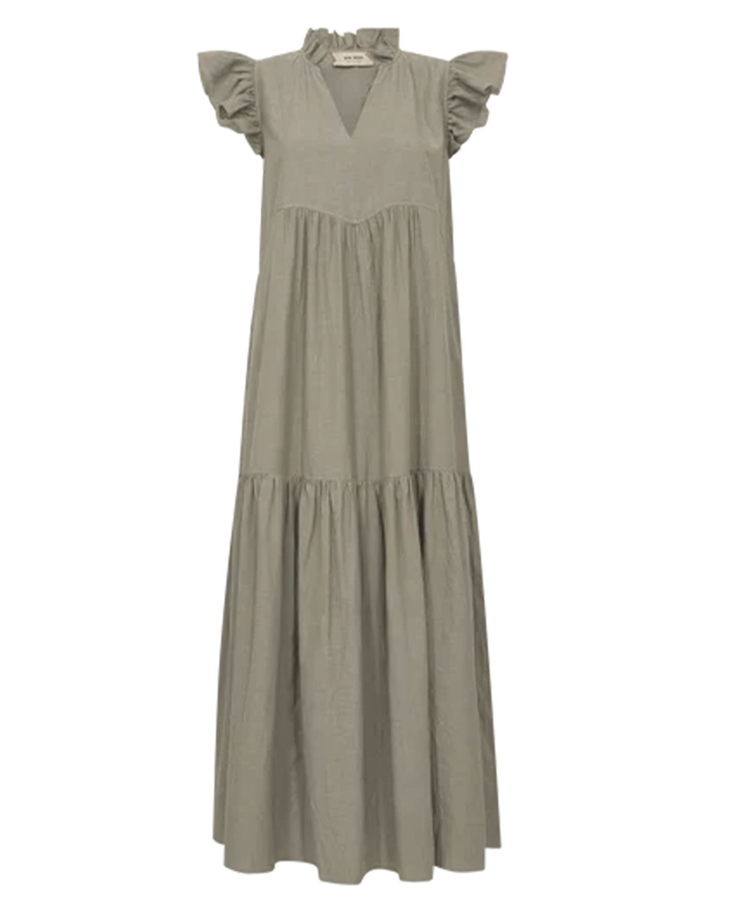 Waldy Izha Dress - Burnt Olive