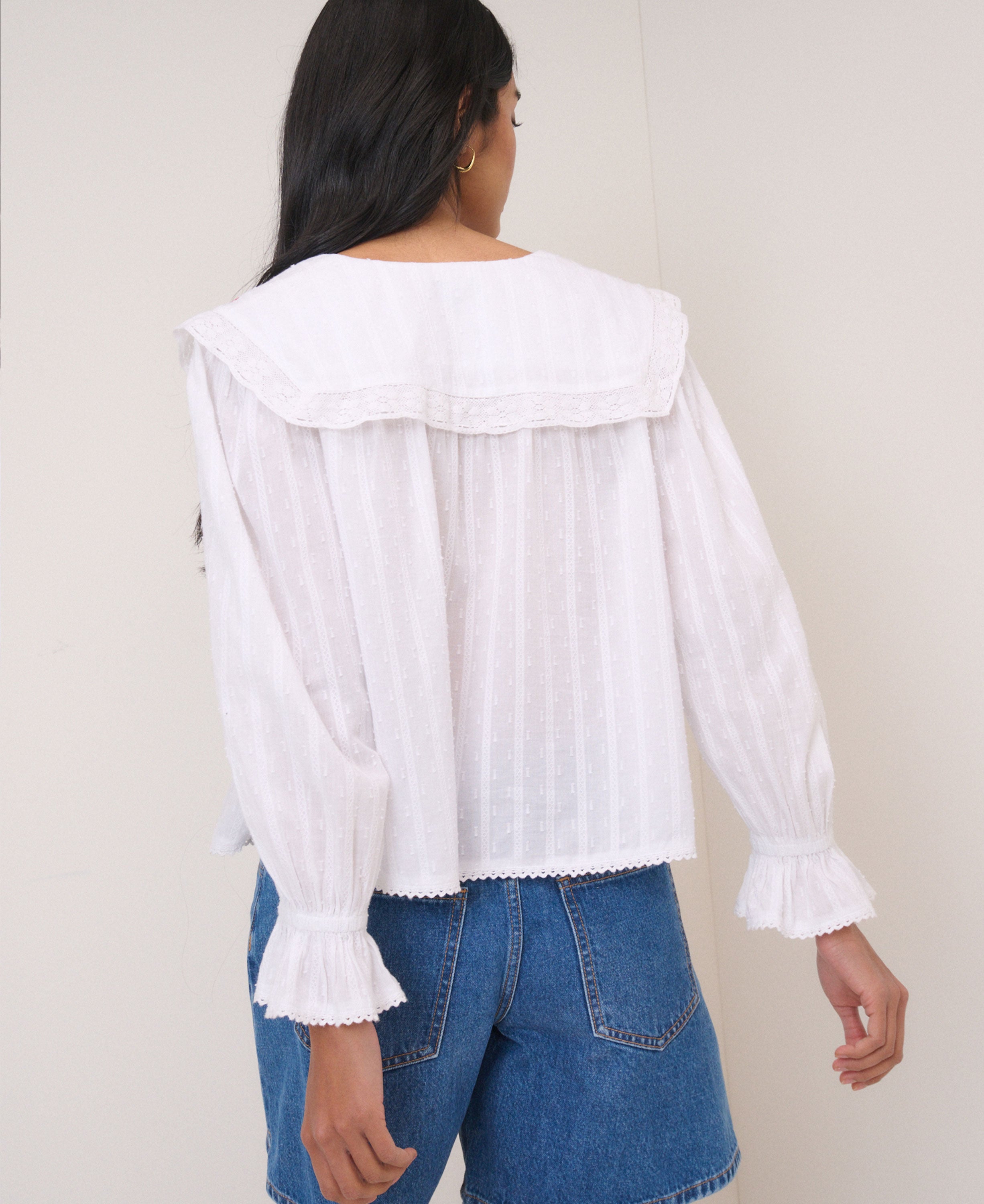 Eloise Blouse - White