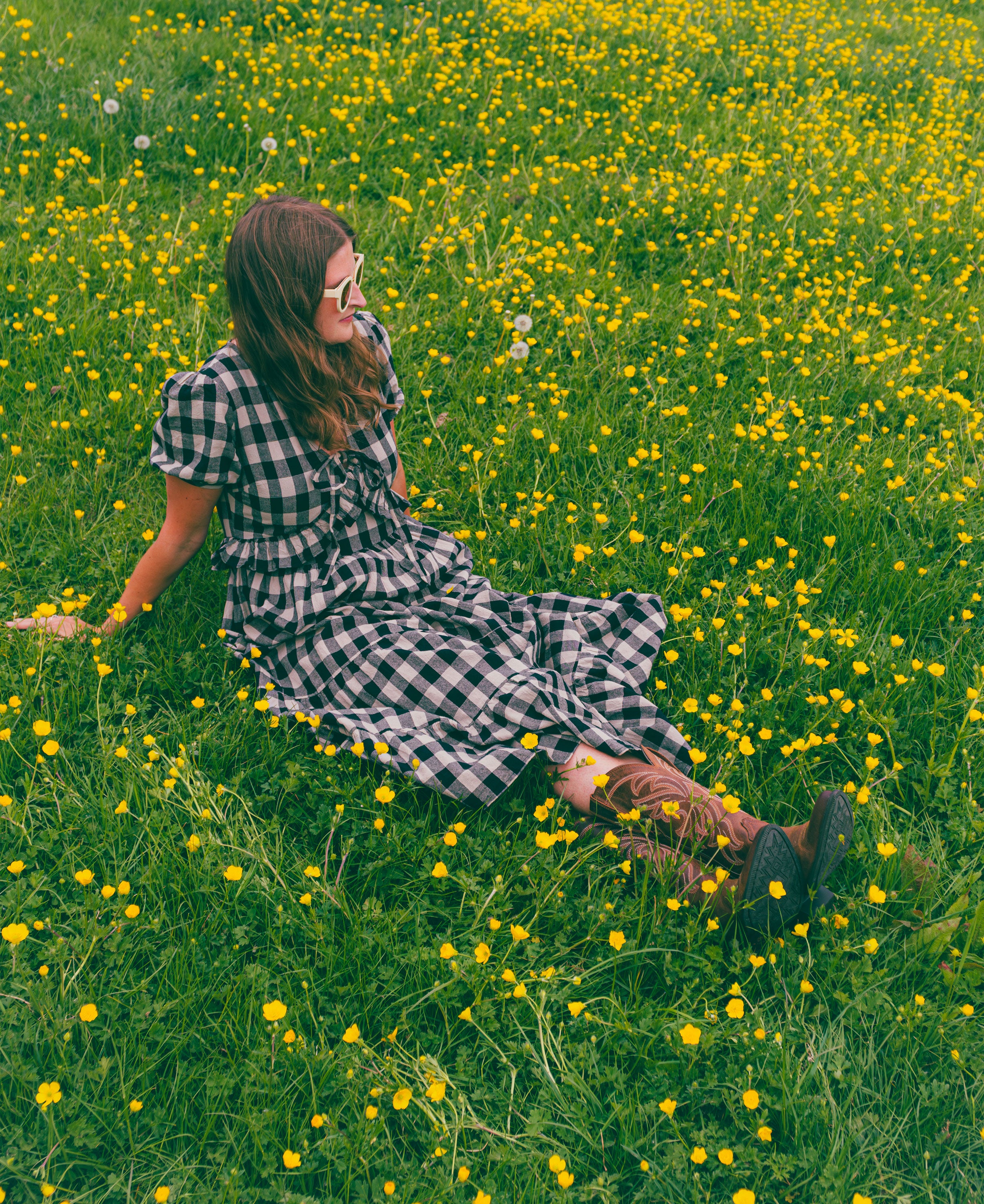 Katie Midi Dress - Stone