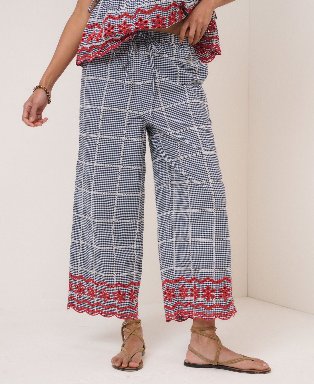 Shrew Crop Trousers - Multi