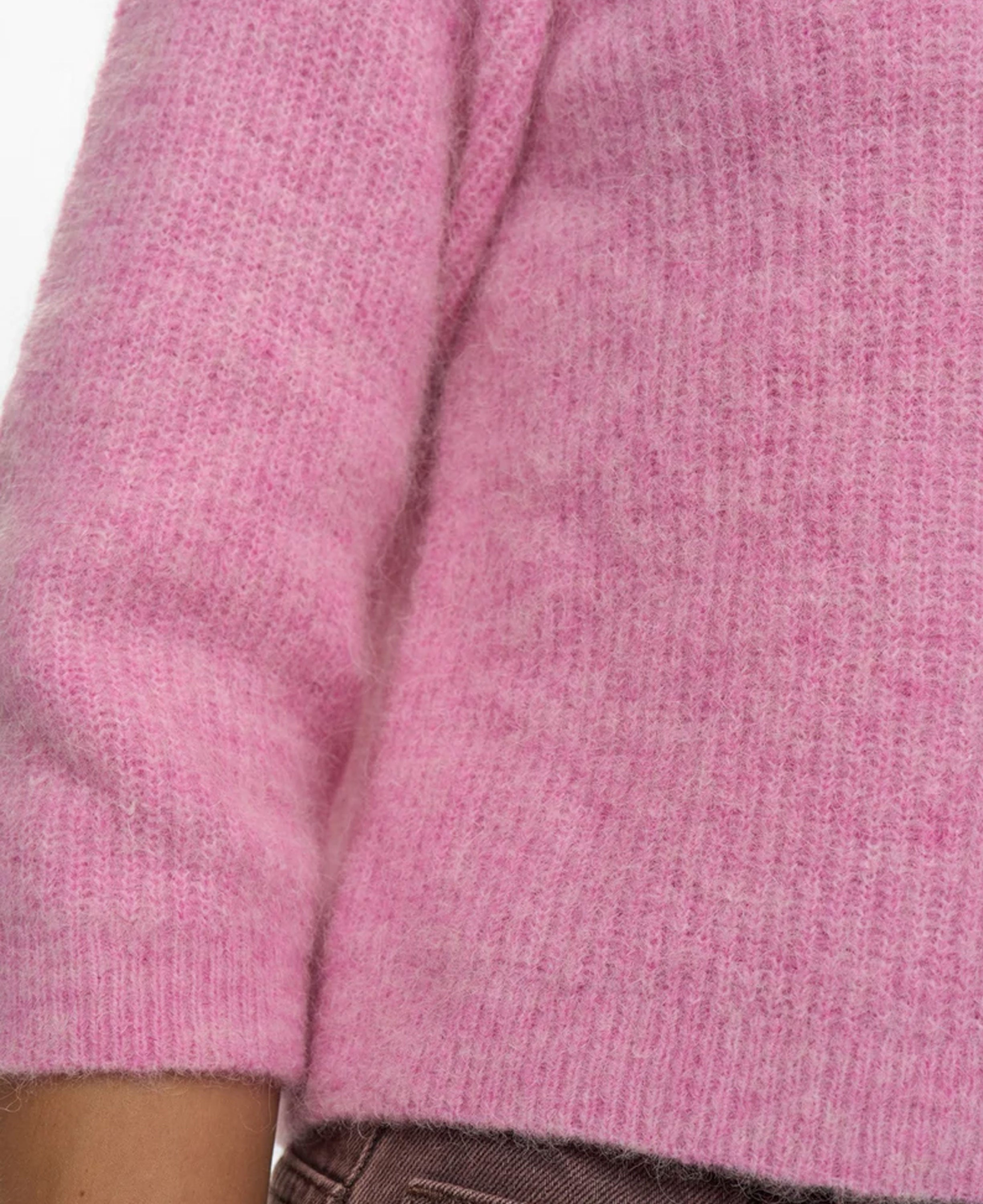 Nuriette Selma Rib Pullover - Lilac Sachet