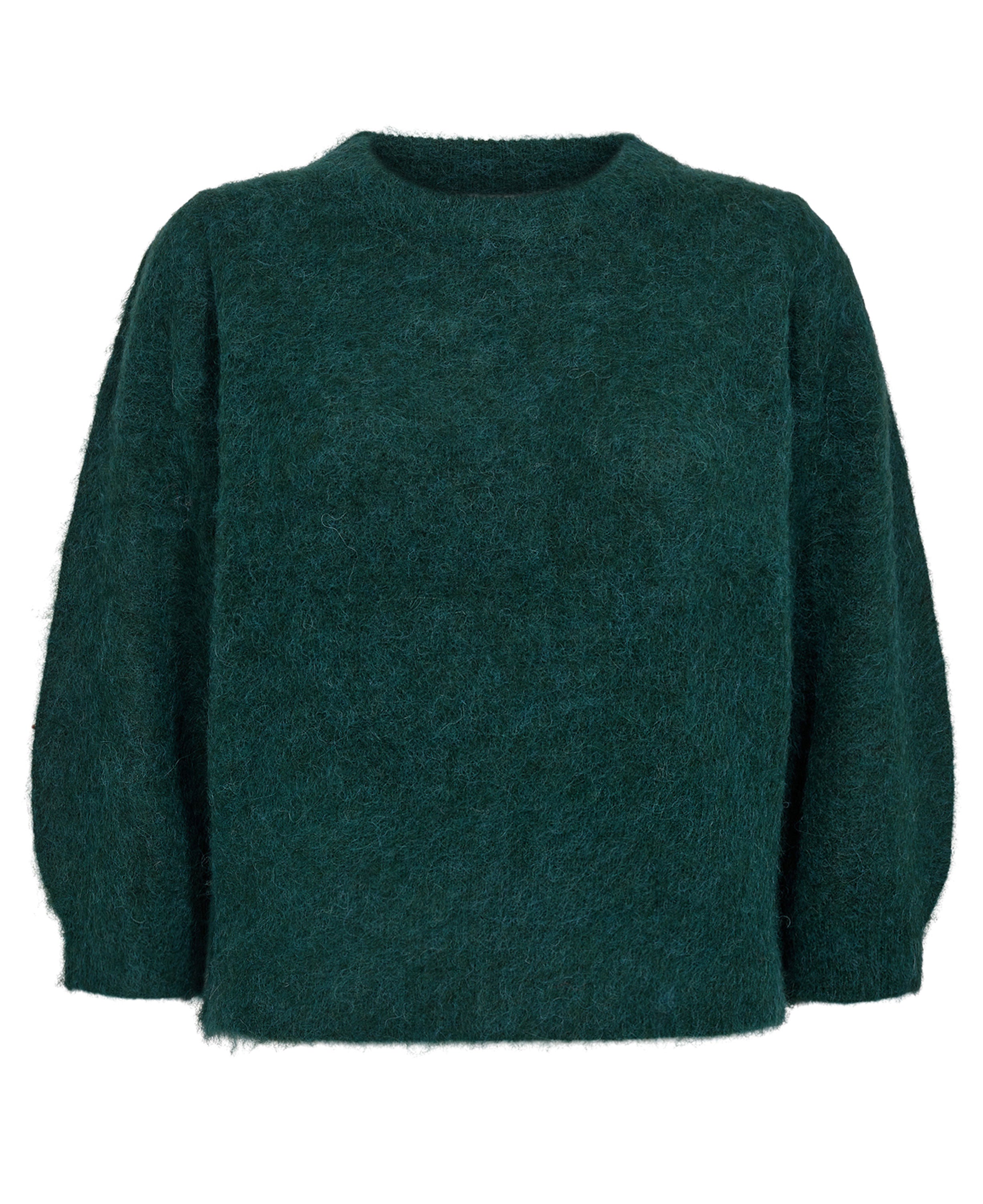 Nusuri Brushed Short Sleeve Pullover - Rain Forest