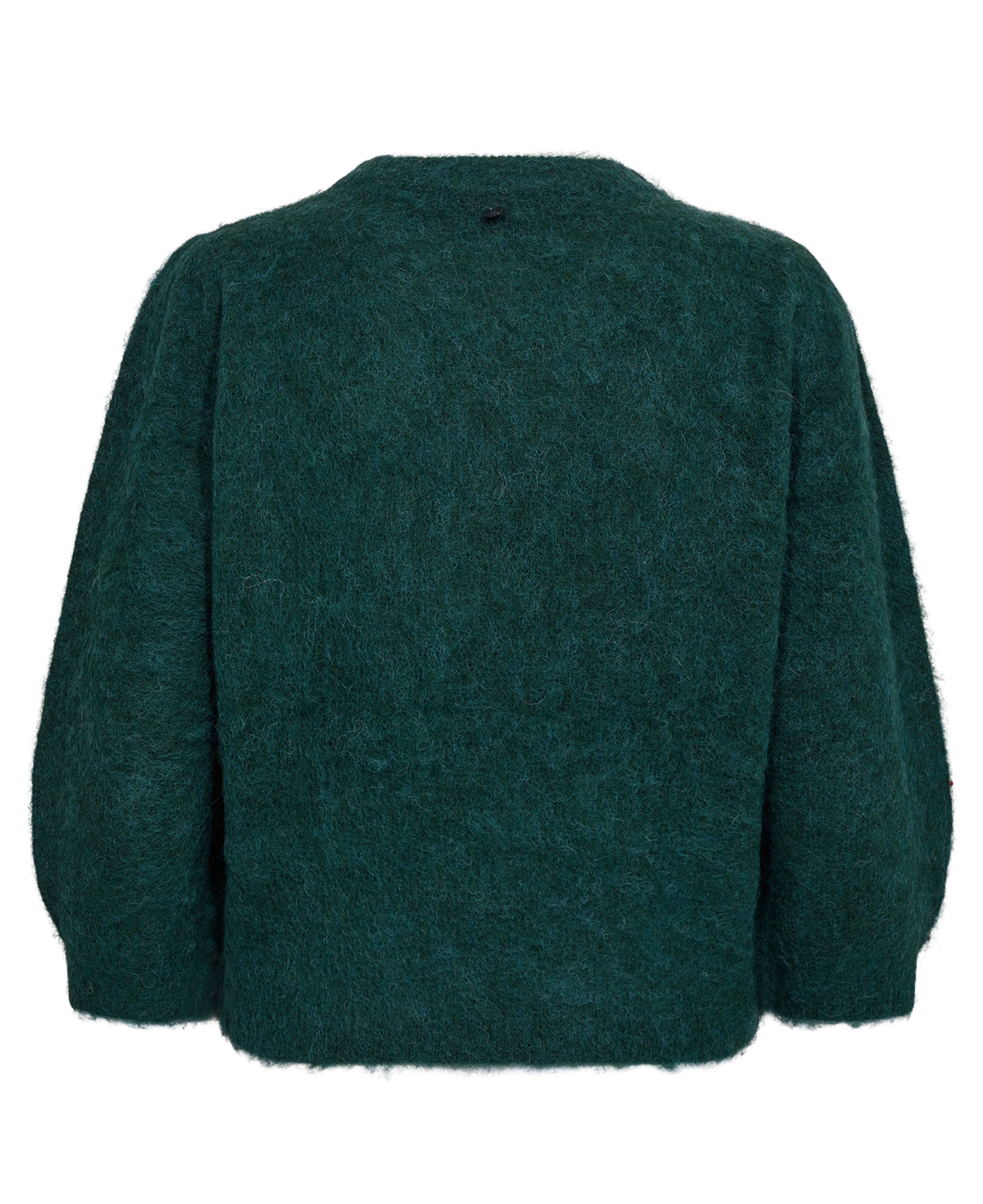 Nusuri Brushed Short Sleeve Pullover - Rain Forest