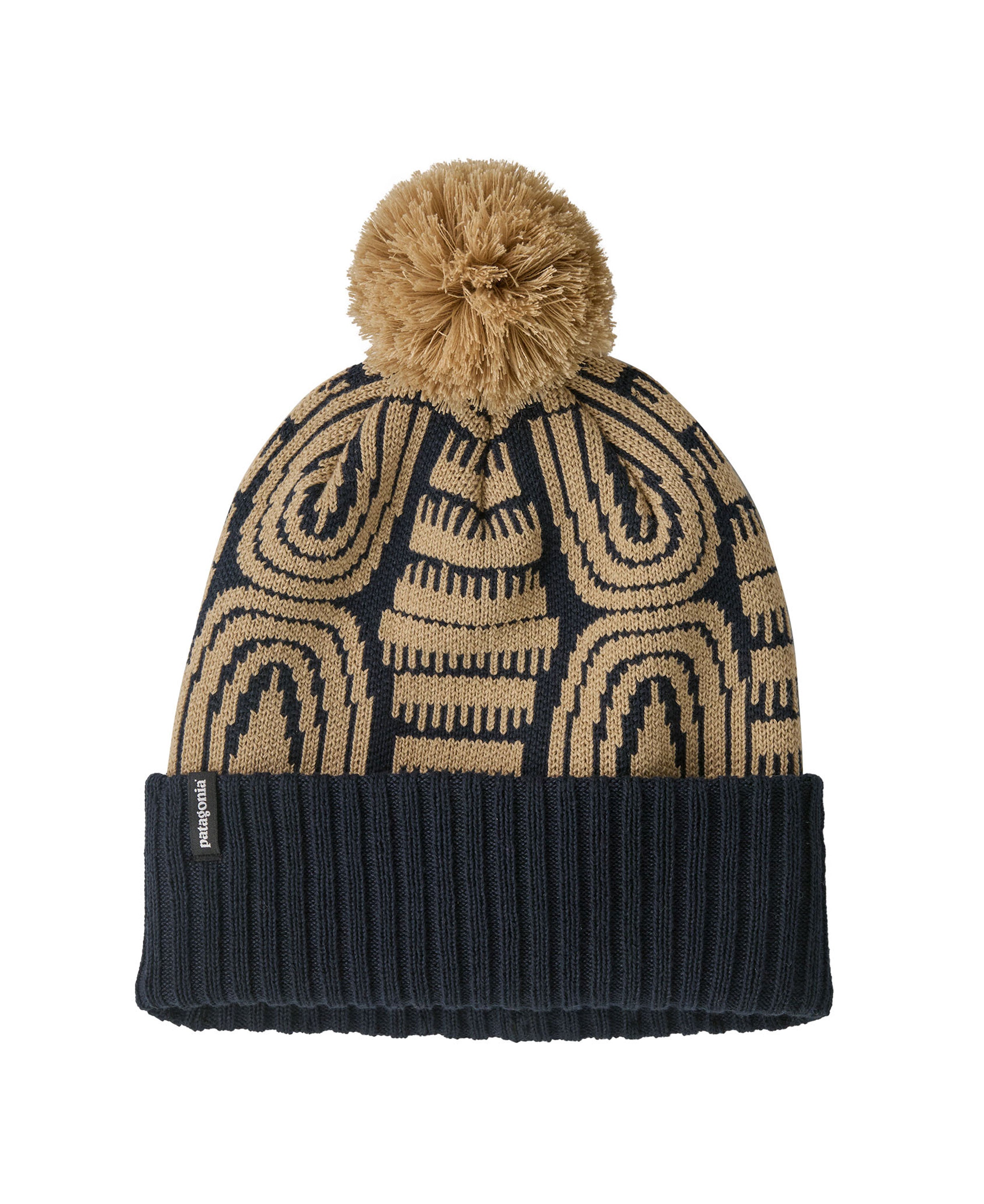 Powder Town Beanie - Flow: Sunken Blue
