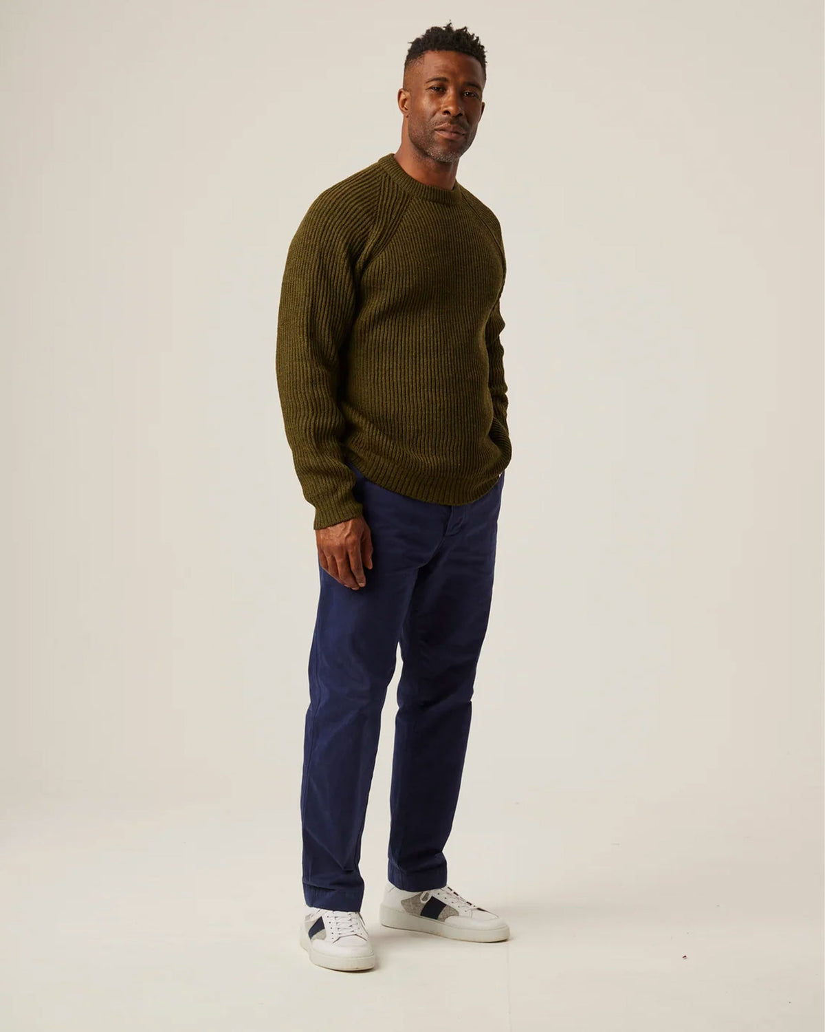 Ford Crew Jumper - Olive