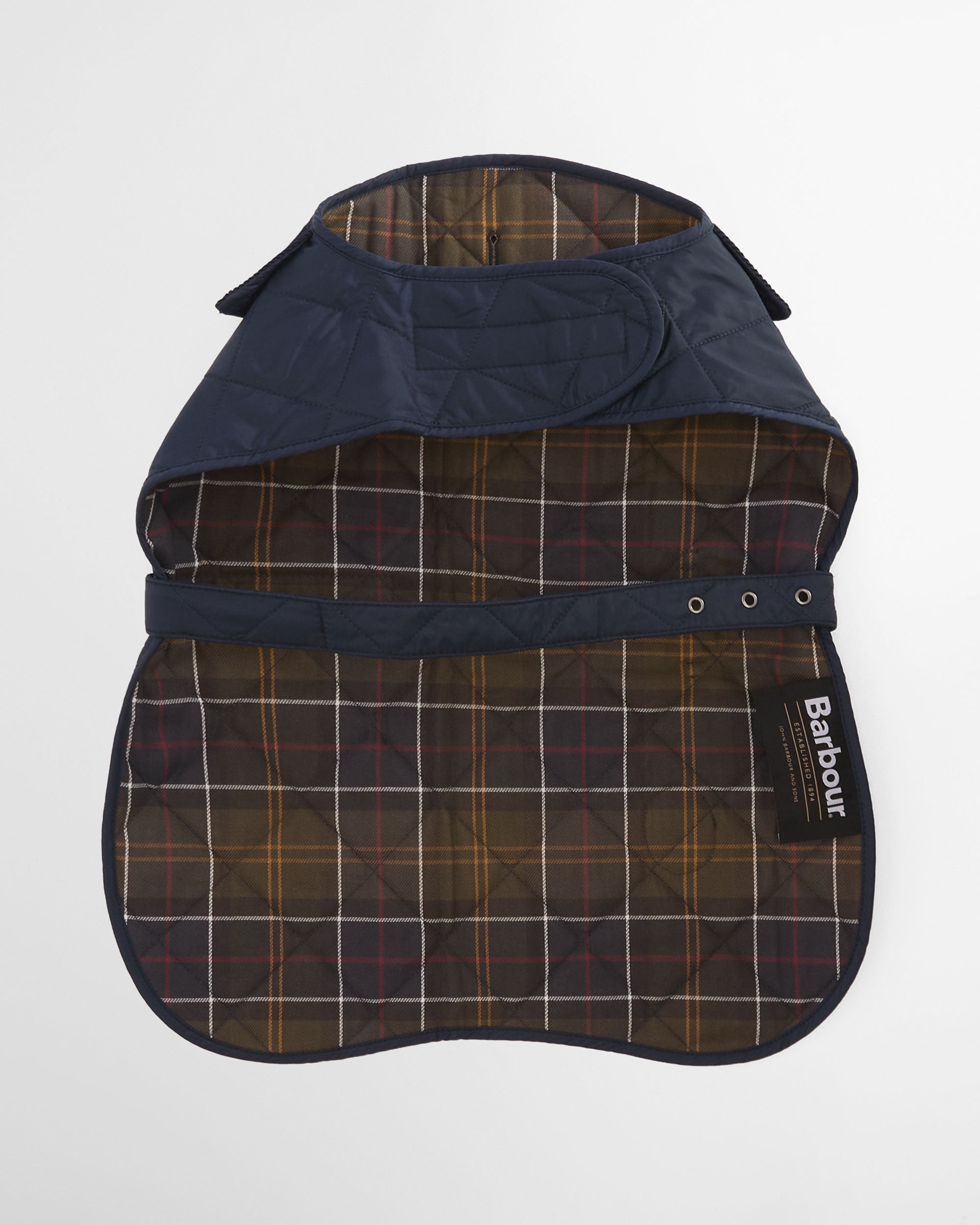 Quilted Dog Coat - Dark Navy