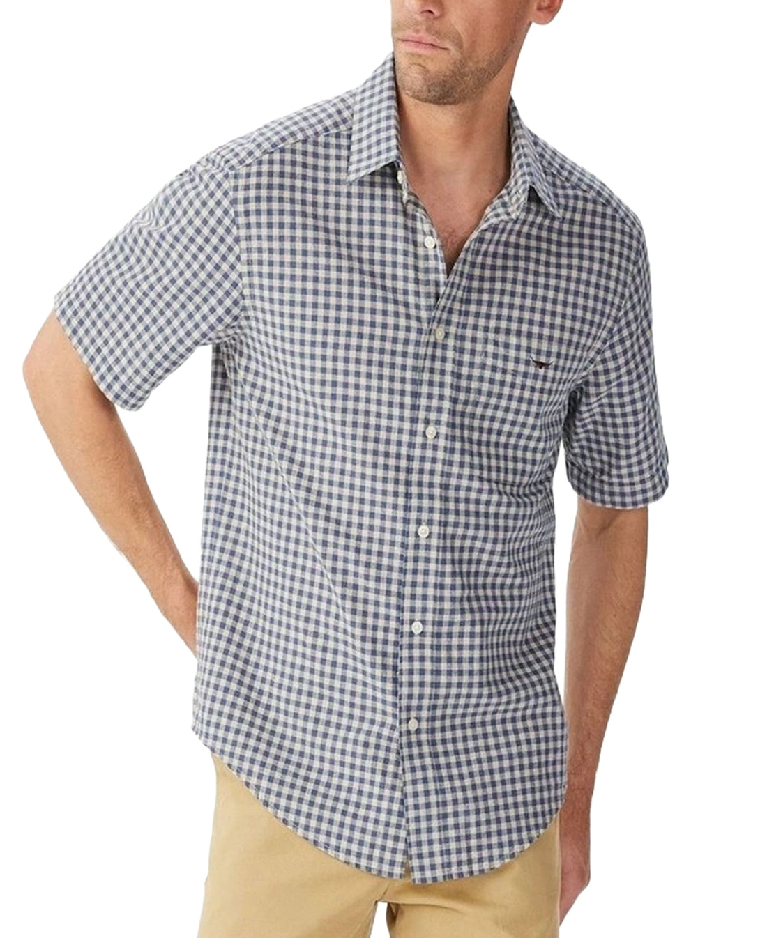 Johnson Short Sleeve Shirt - Blue