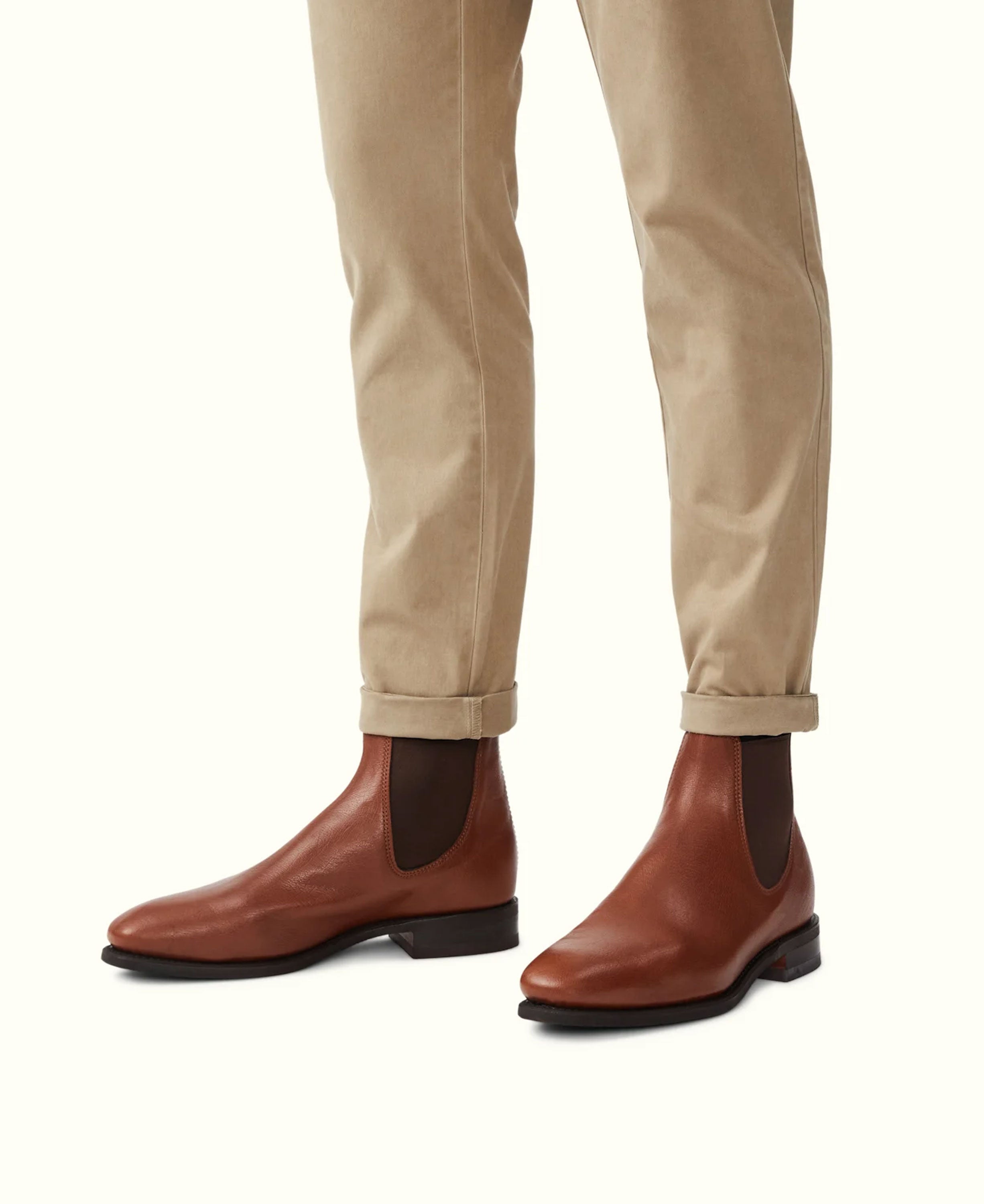 Kangaroo Comfort Craftsman Boots - Tan Bark