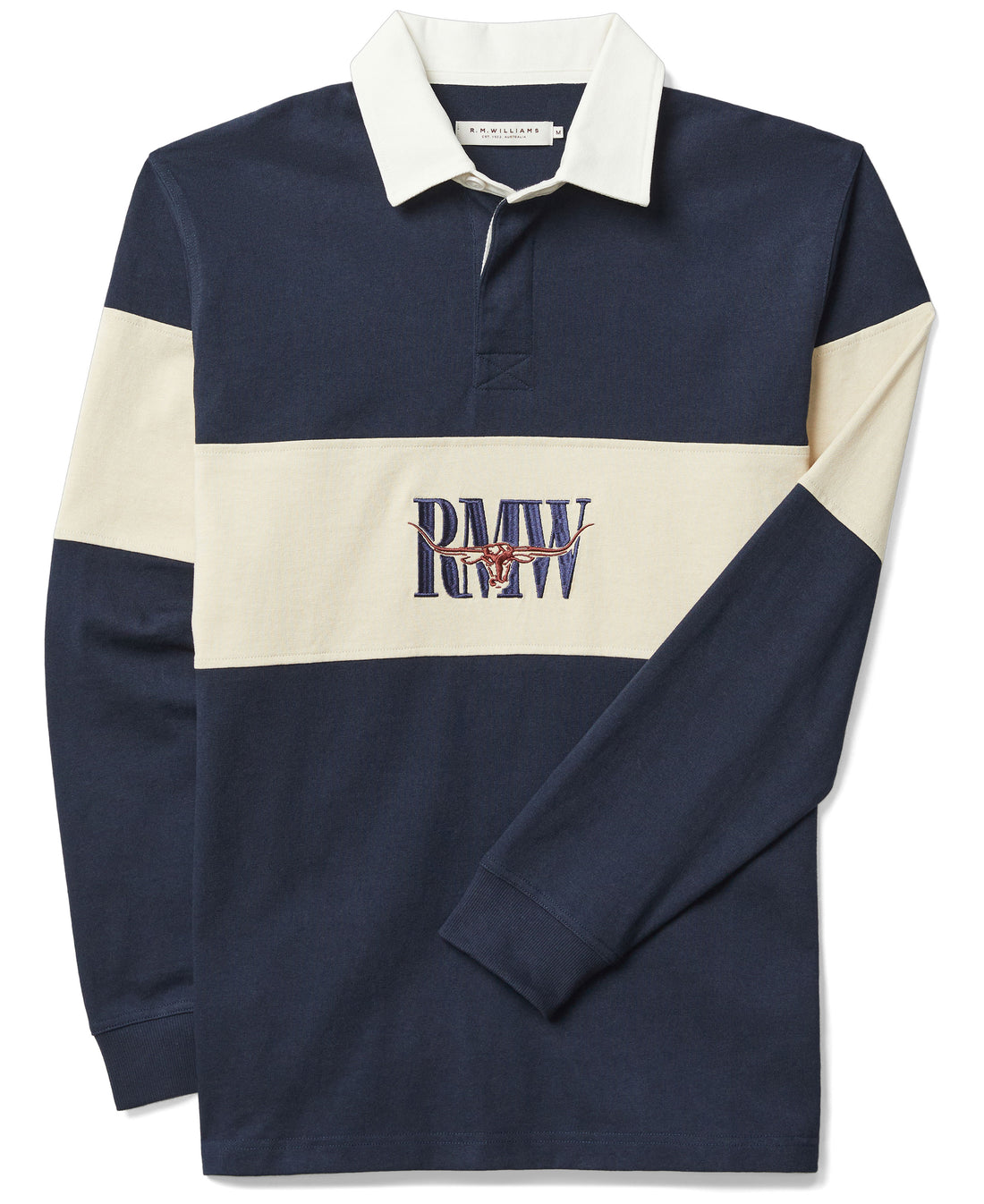 Heritage Rugby - Navy/Sand
