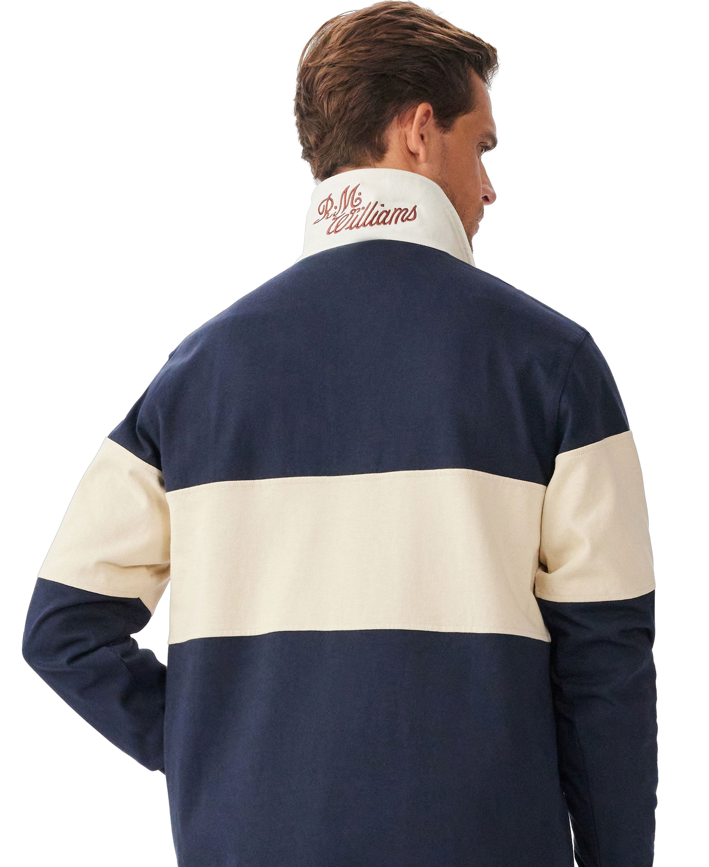 Heritage Rugby - Navy/Sand