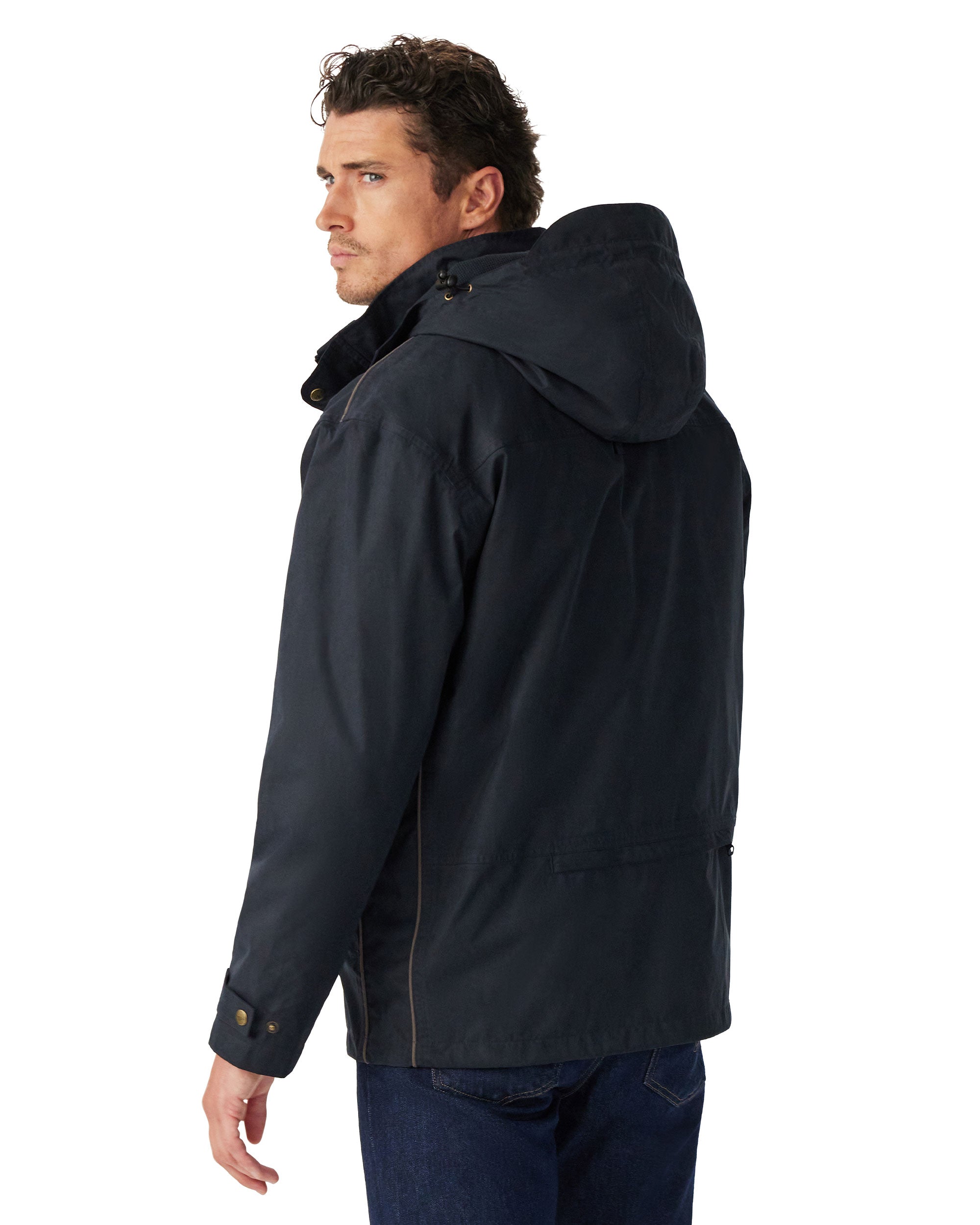 Rockley 2 In 1 Field Jacket - Navy