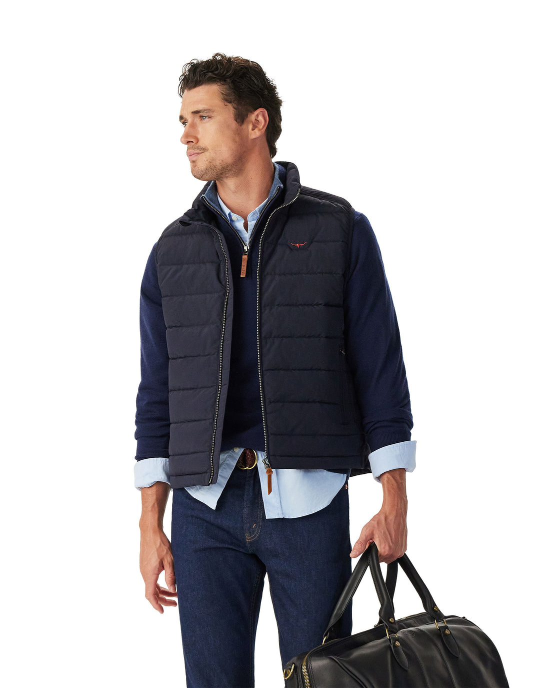 Rydal Padded Vest - Navy