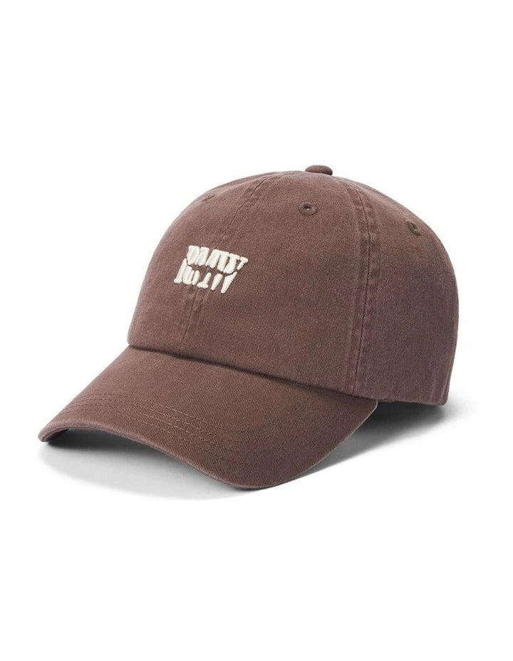 Branded Twill Cap - Black Apple