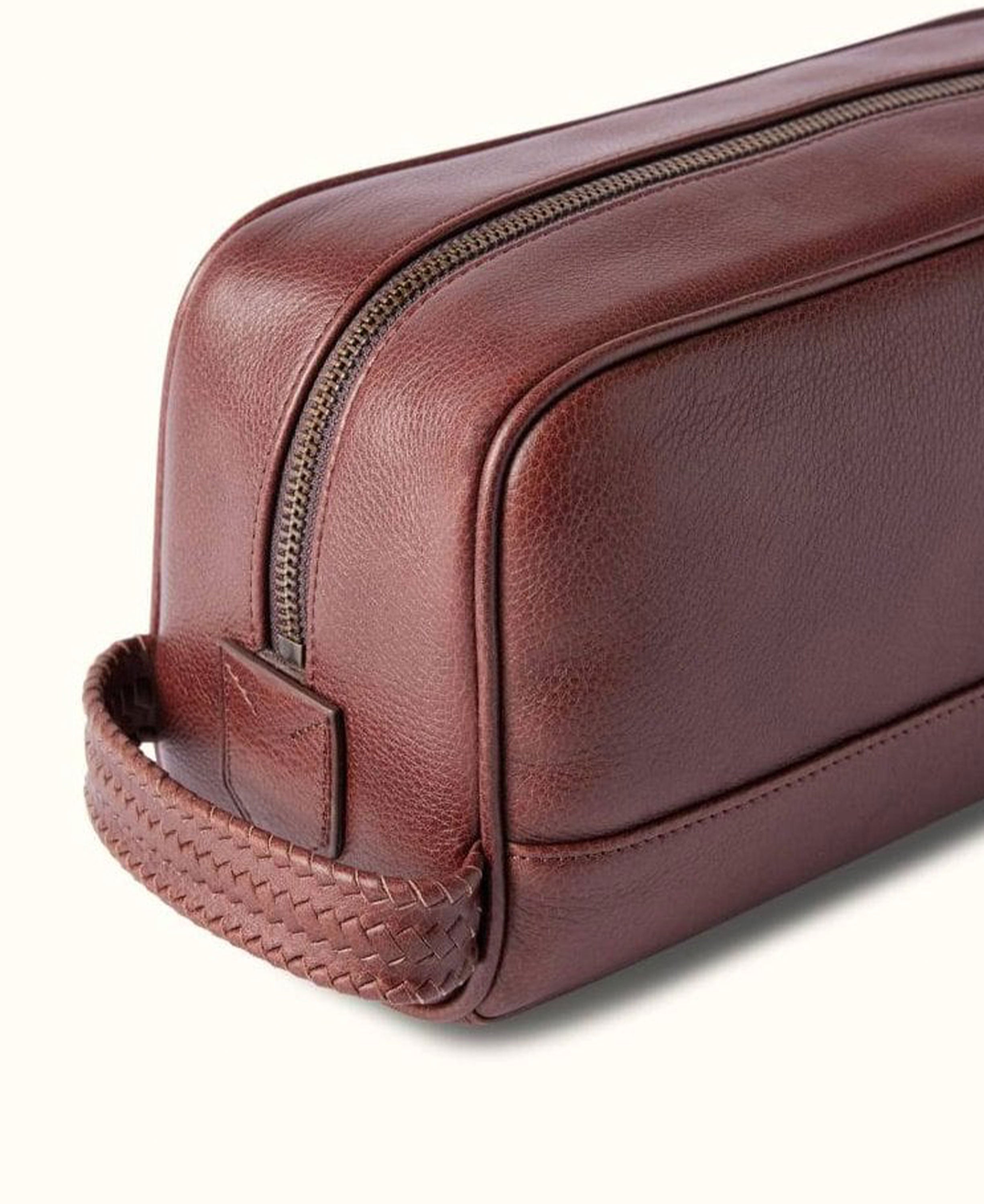 R.M.Williams Washbag - Whiskey
