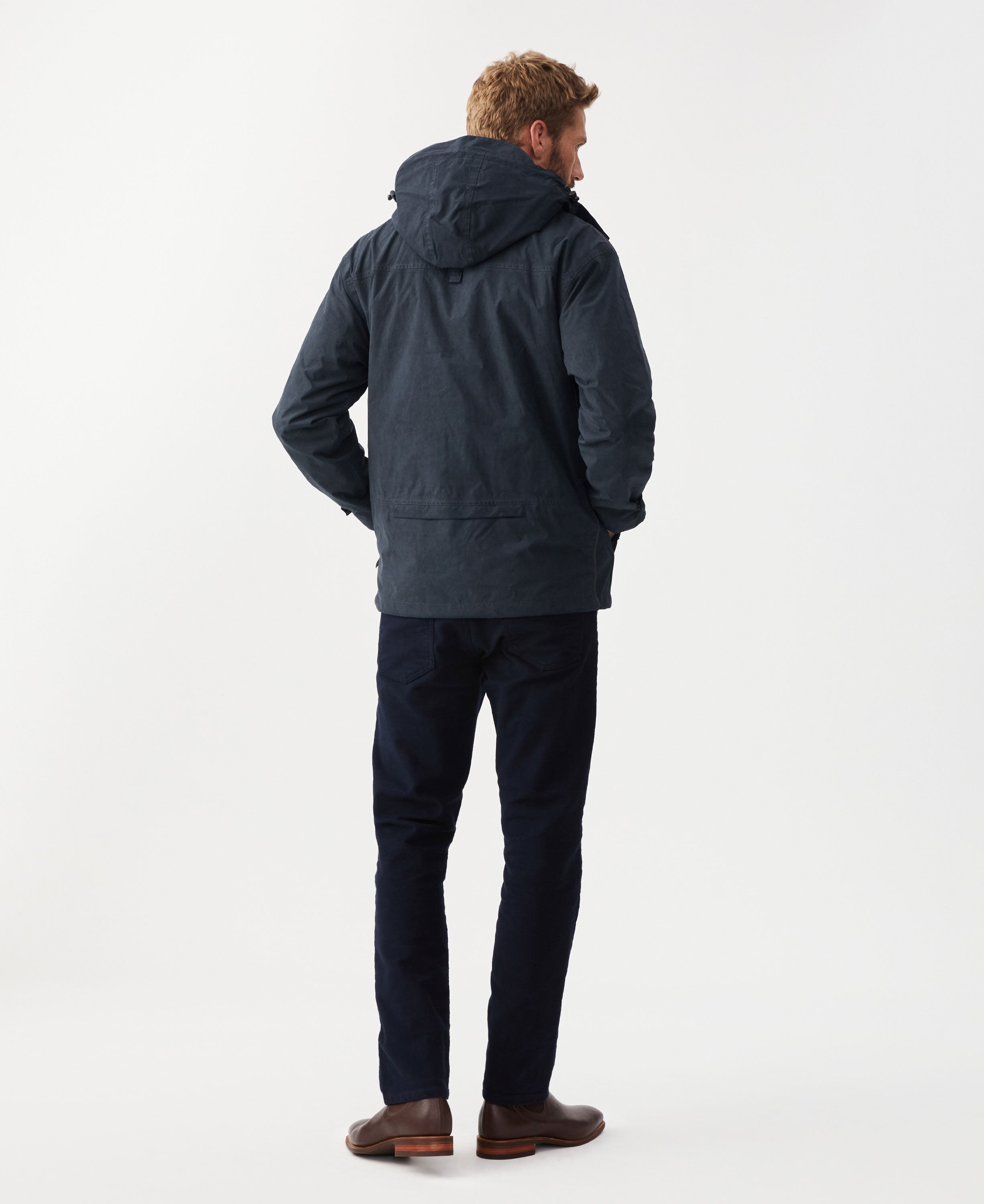 Rockley Jacket - Navy/Ironbark