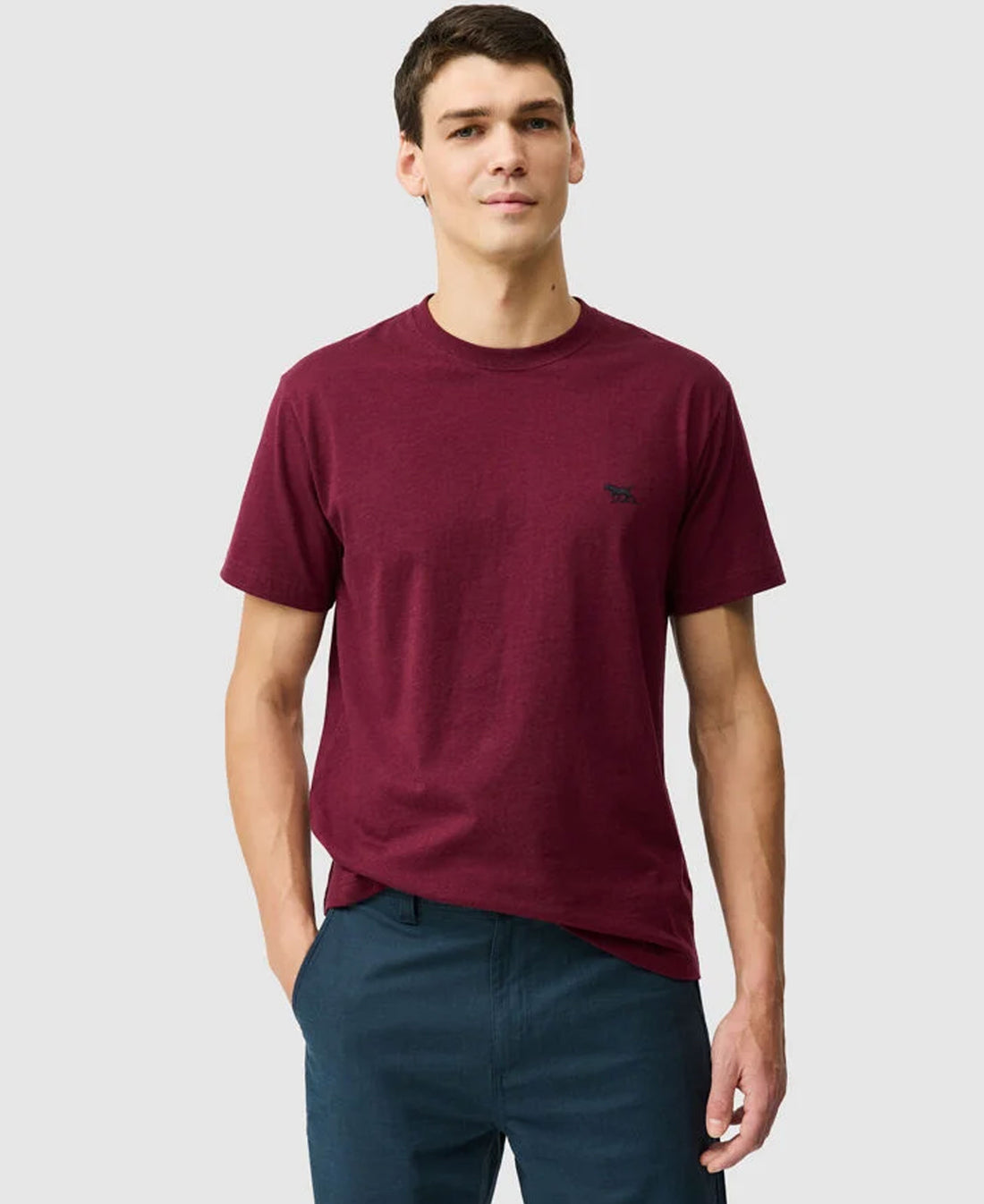 The Gunn Tee 2.0 - Oxblood