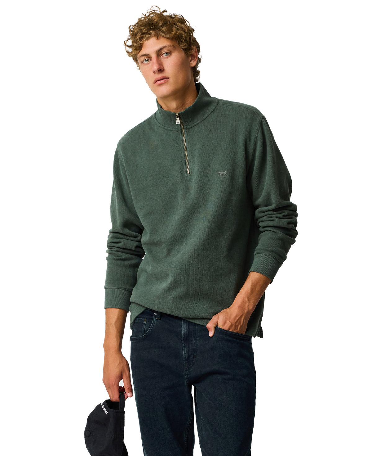 Alton Ave Sweater- Army Green