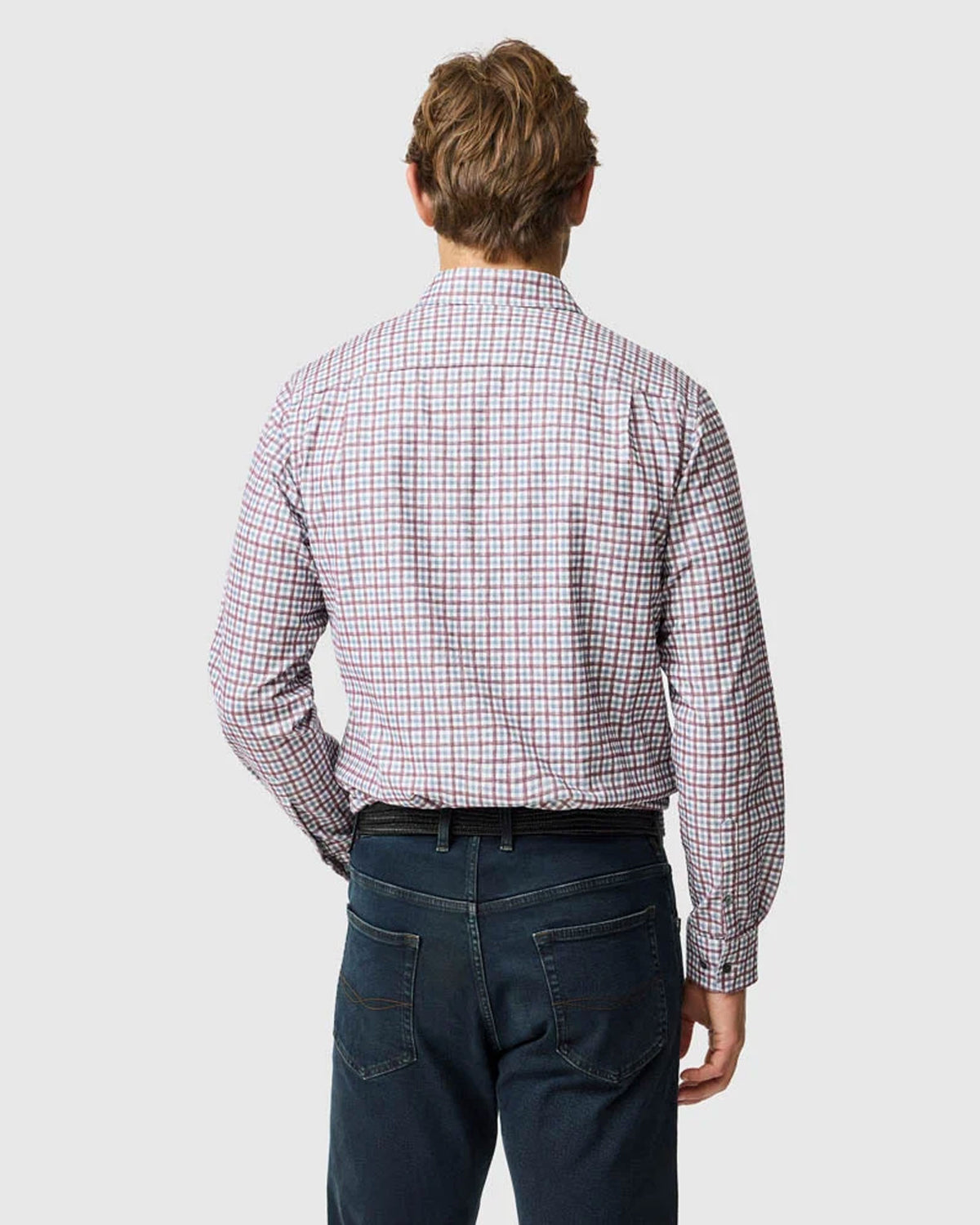 Gledknowe Sports Fit Shirt - Merlot