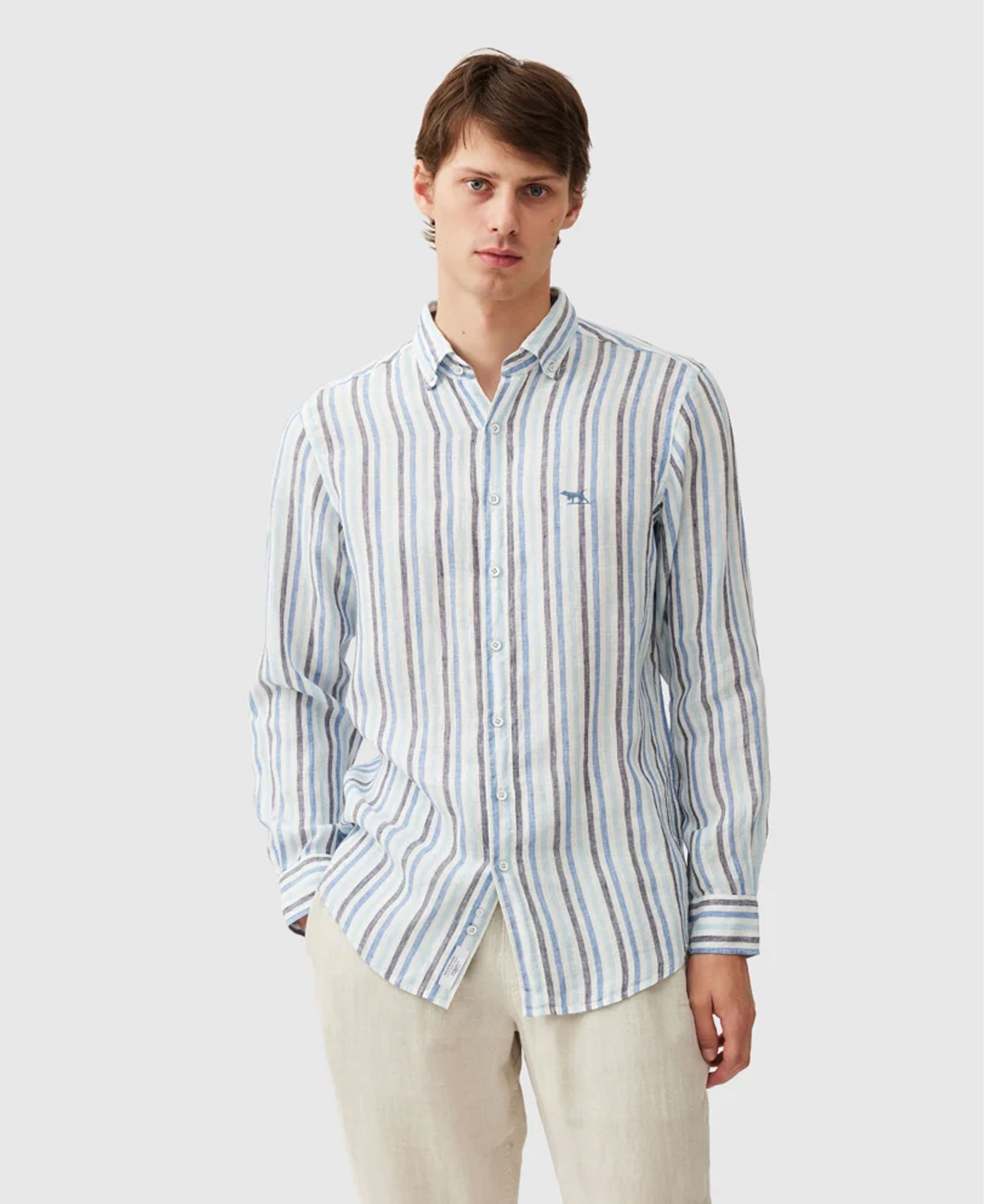 Gimmerburn Sports Fit Shirt - Stonewash
