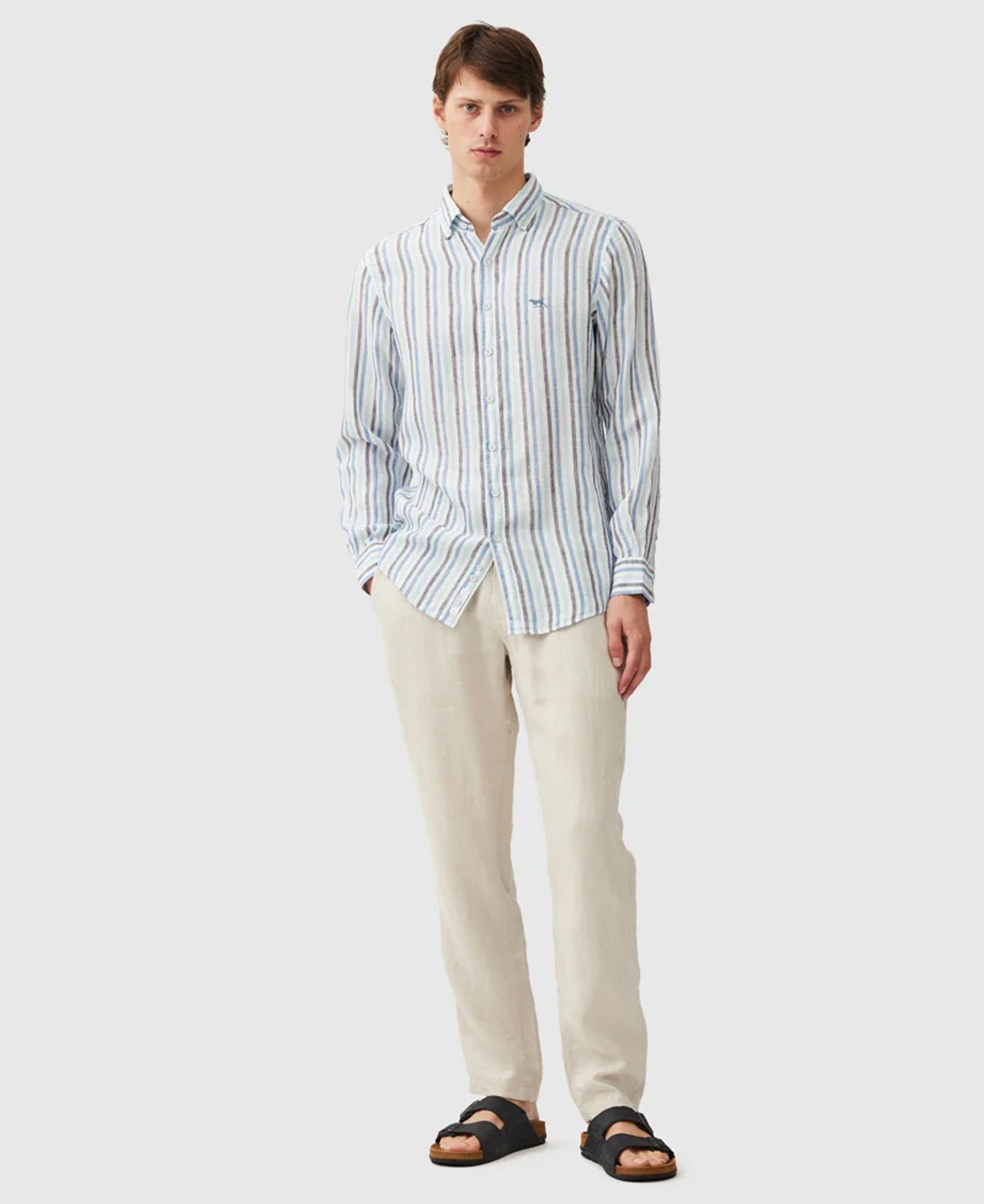 Gimmerburn Sports Fit Shirt - Stonewash