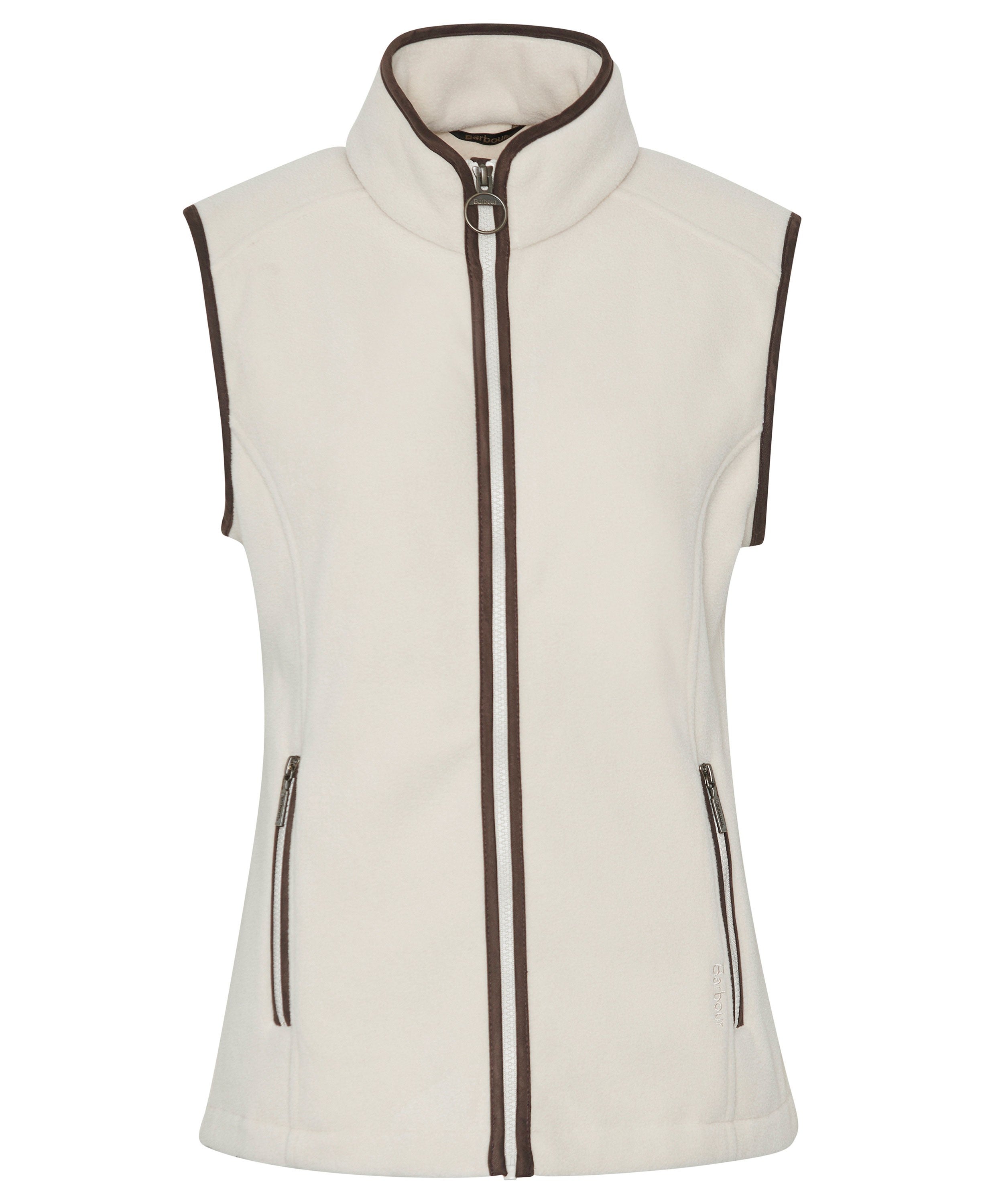 Landmark | Barbour Country Colton Fleece Gilet in Pearl