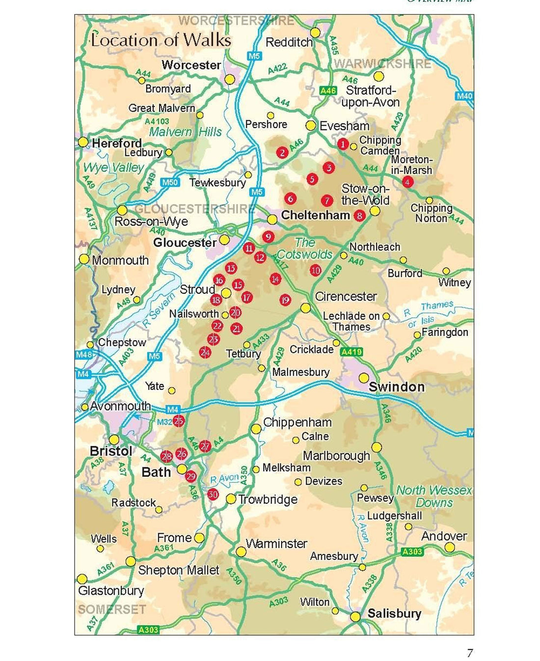 Walking In The Cotswolds: 30 Circular Walks