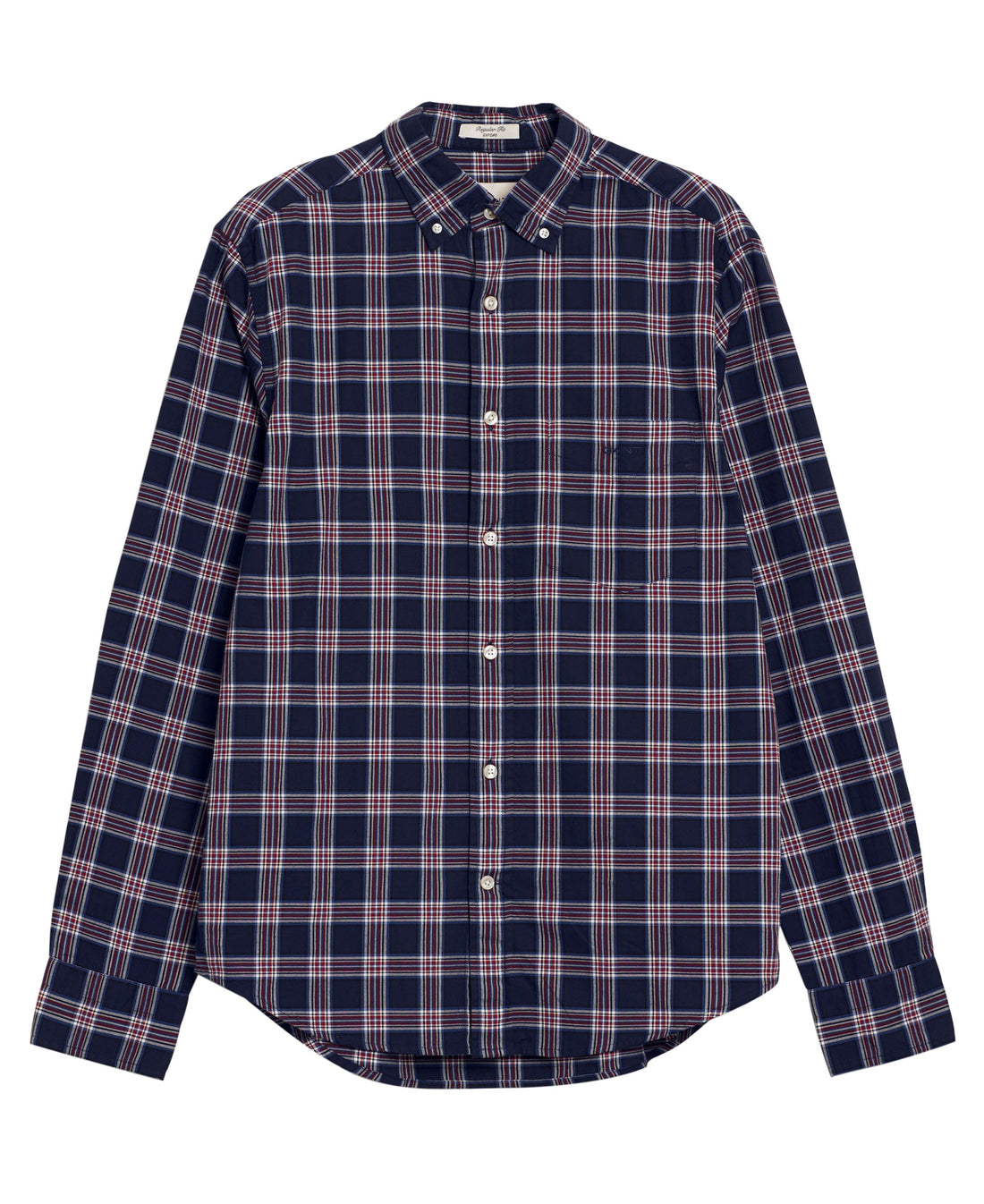 Regular Fit Archive Oxford Check Shirt - Classic Blue