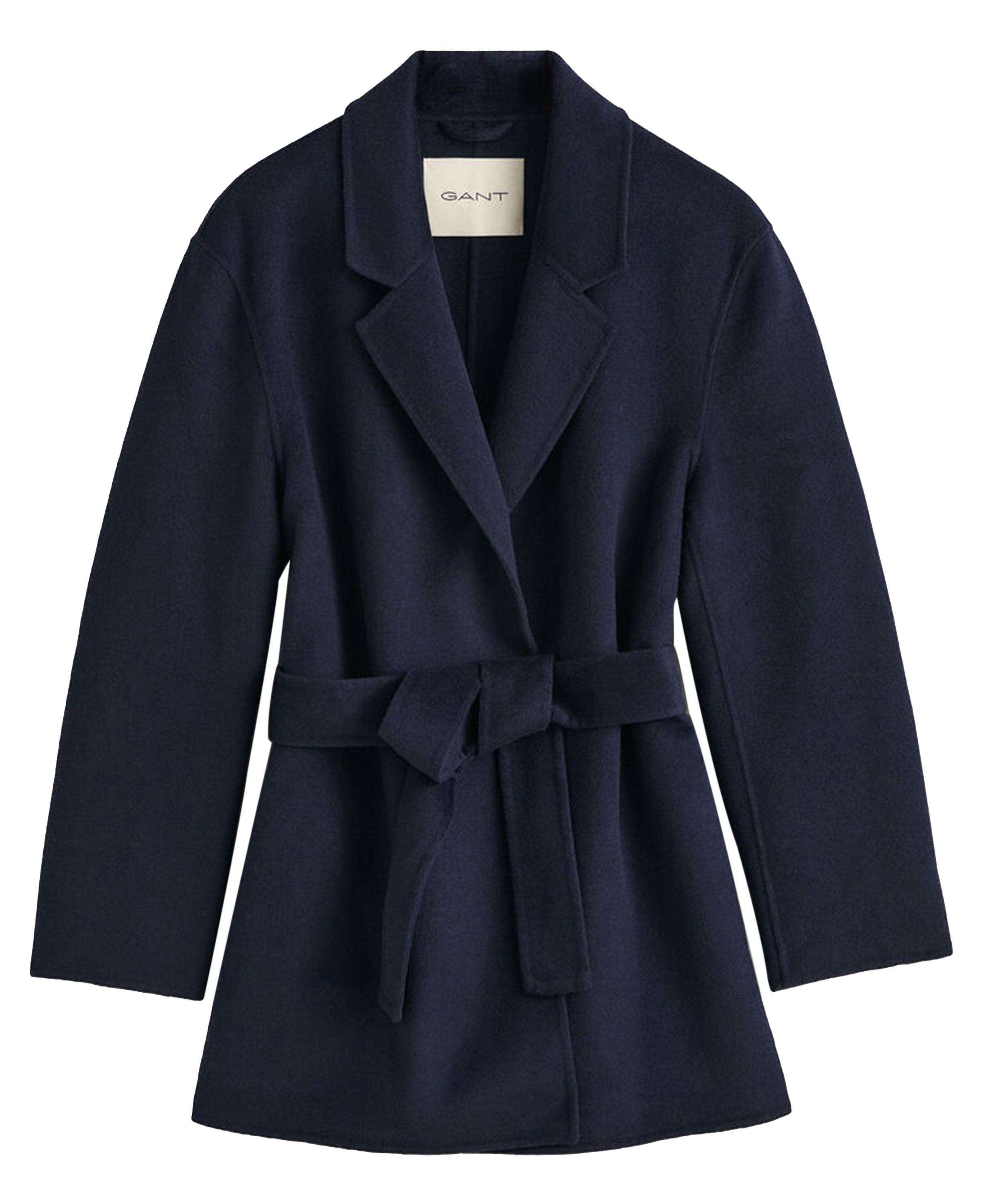 Landmark Gant Handstitched Belted Blazer in Evening Blue