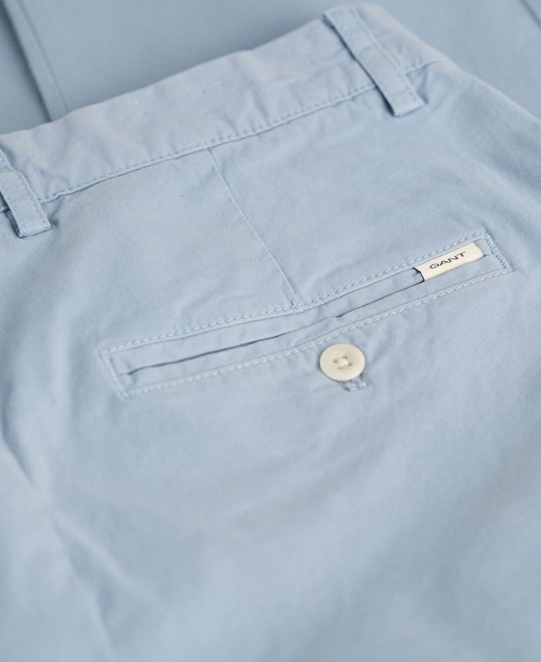 Slim Fit Sunfaded Chinos - Dove Blue