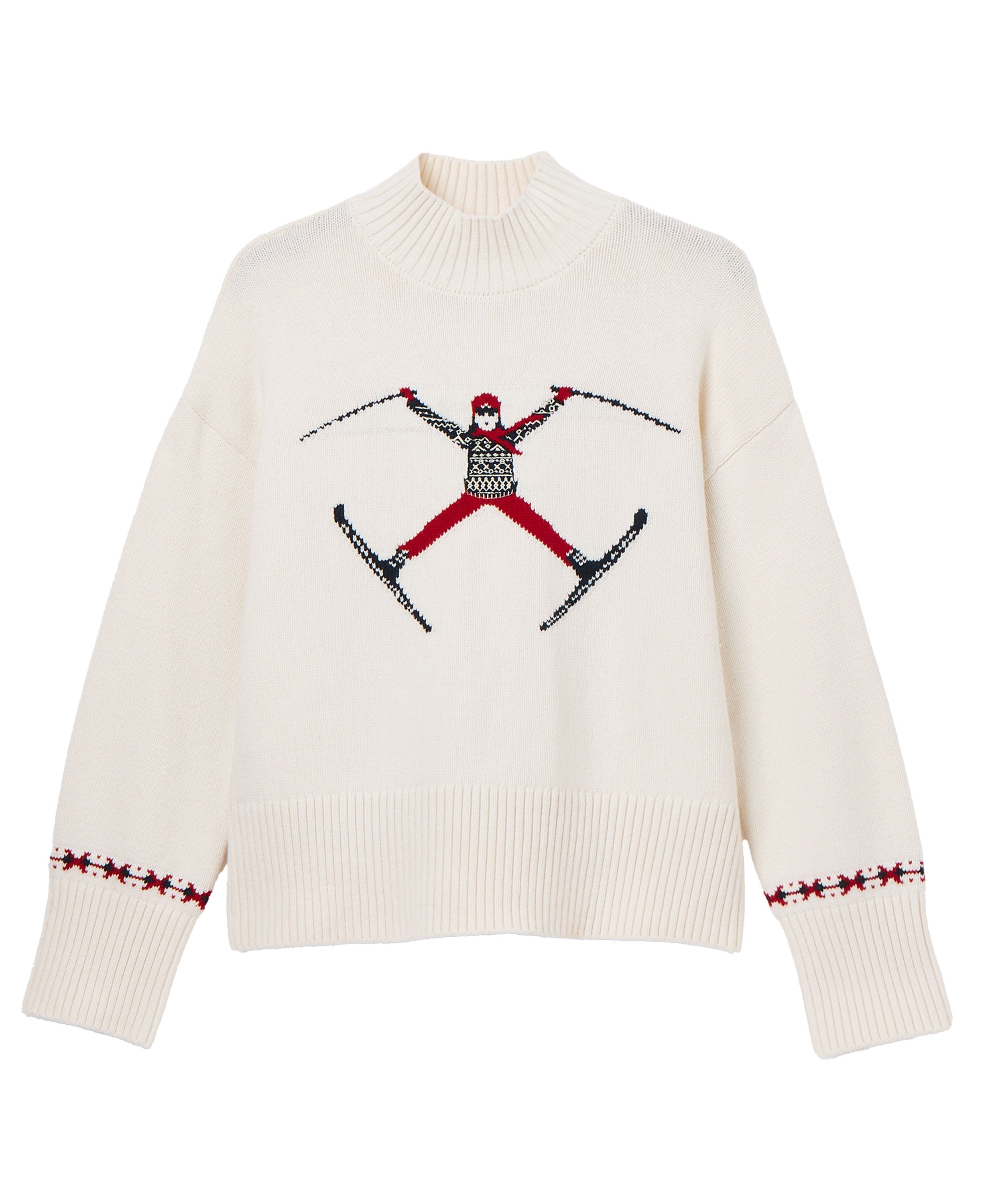 Landmark Joules Abigail Ski Jumper in Cream