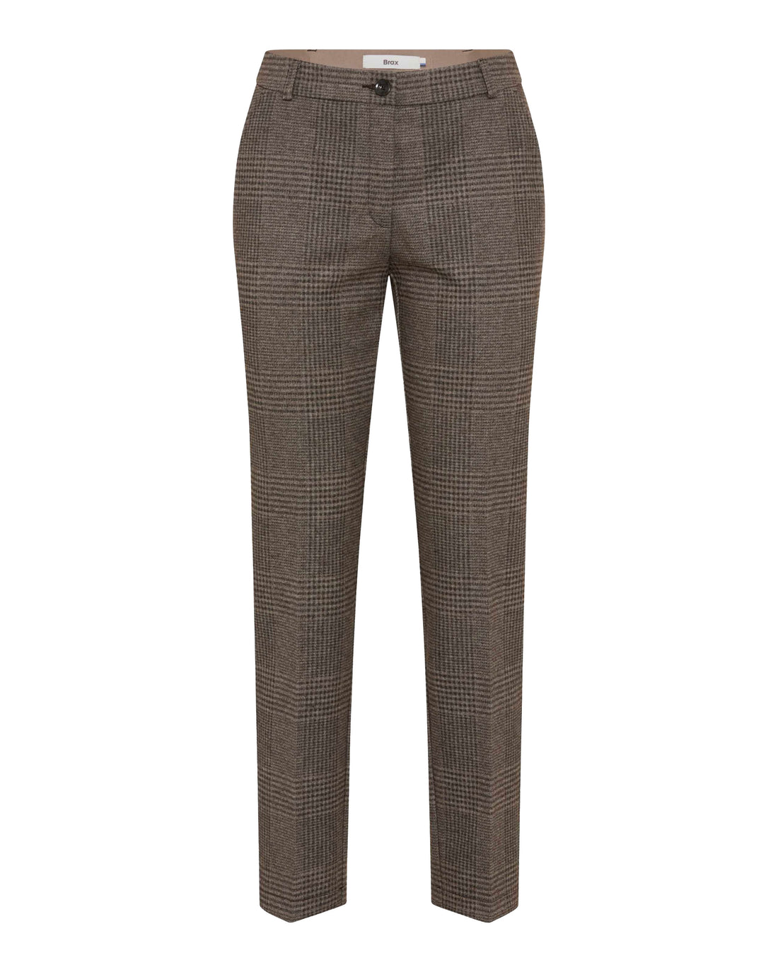 Maron S Check Pull On Trousers - Hazel Check