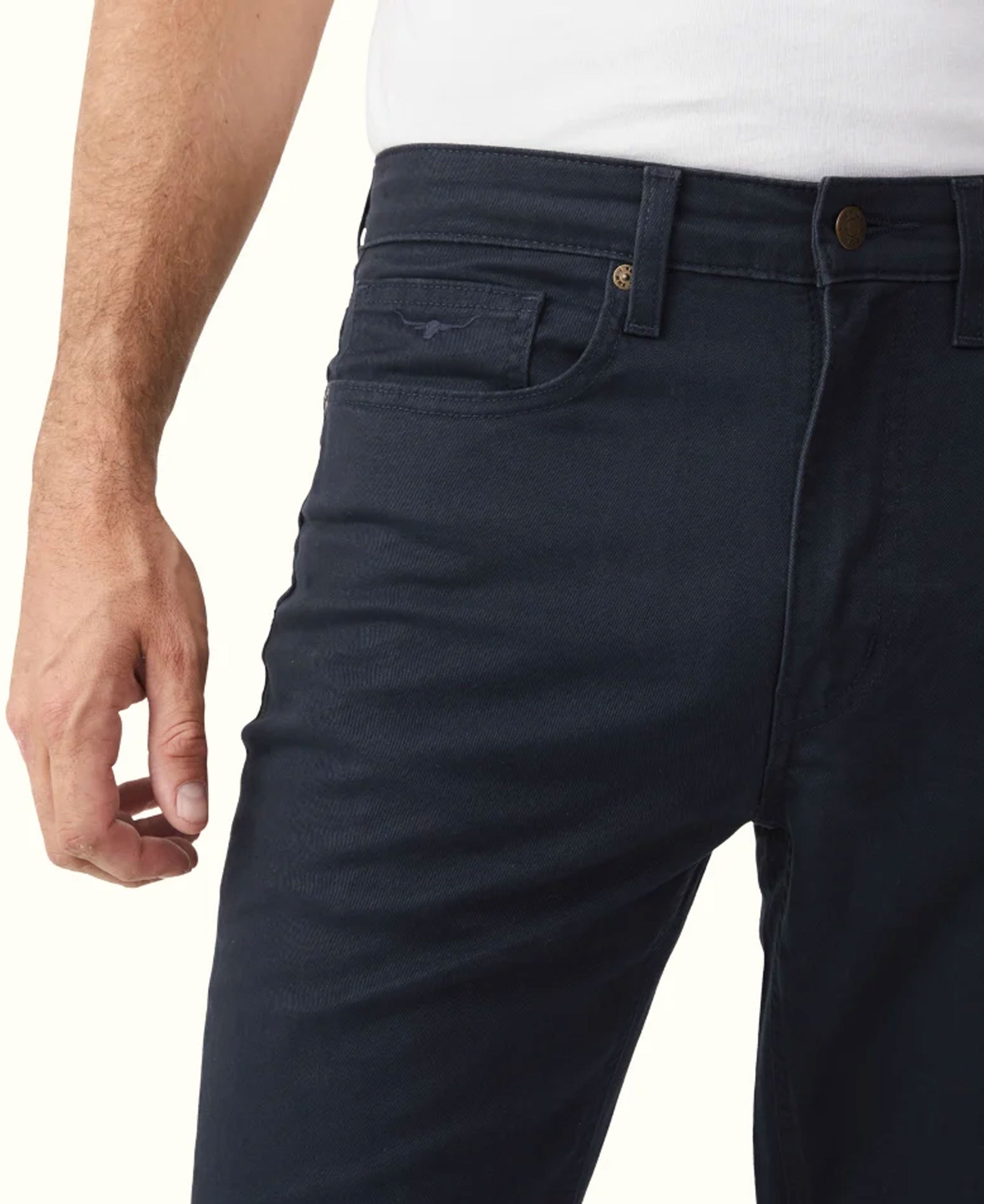 Ramco Cotton Twill Jeans - Navy