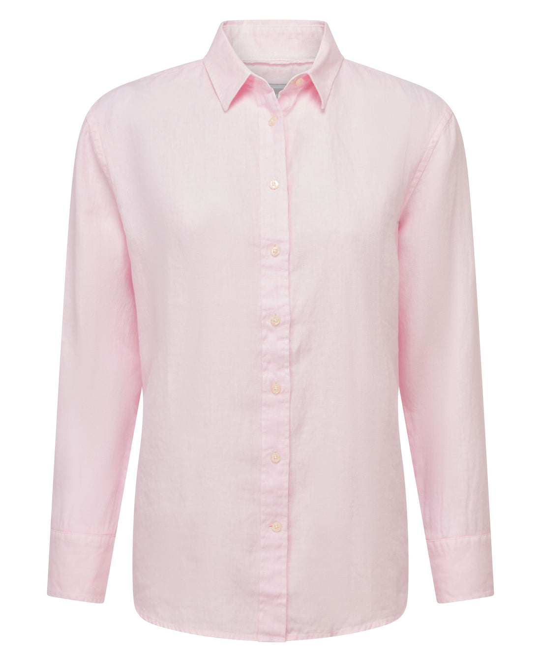Salthouse Linen Shirt - Pale Pink