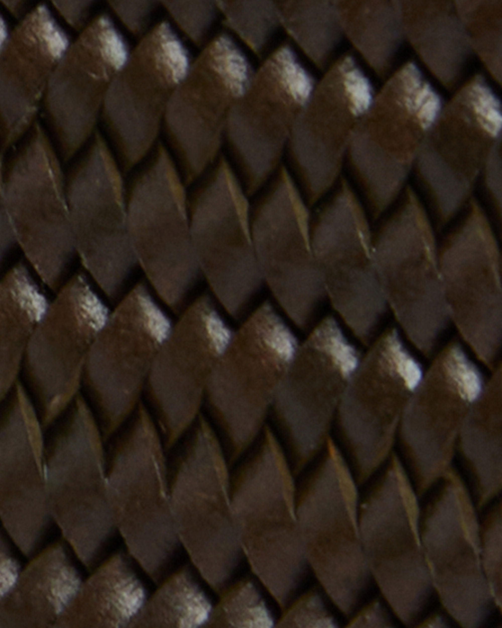 Stretch Leather Belt - Dark Olive