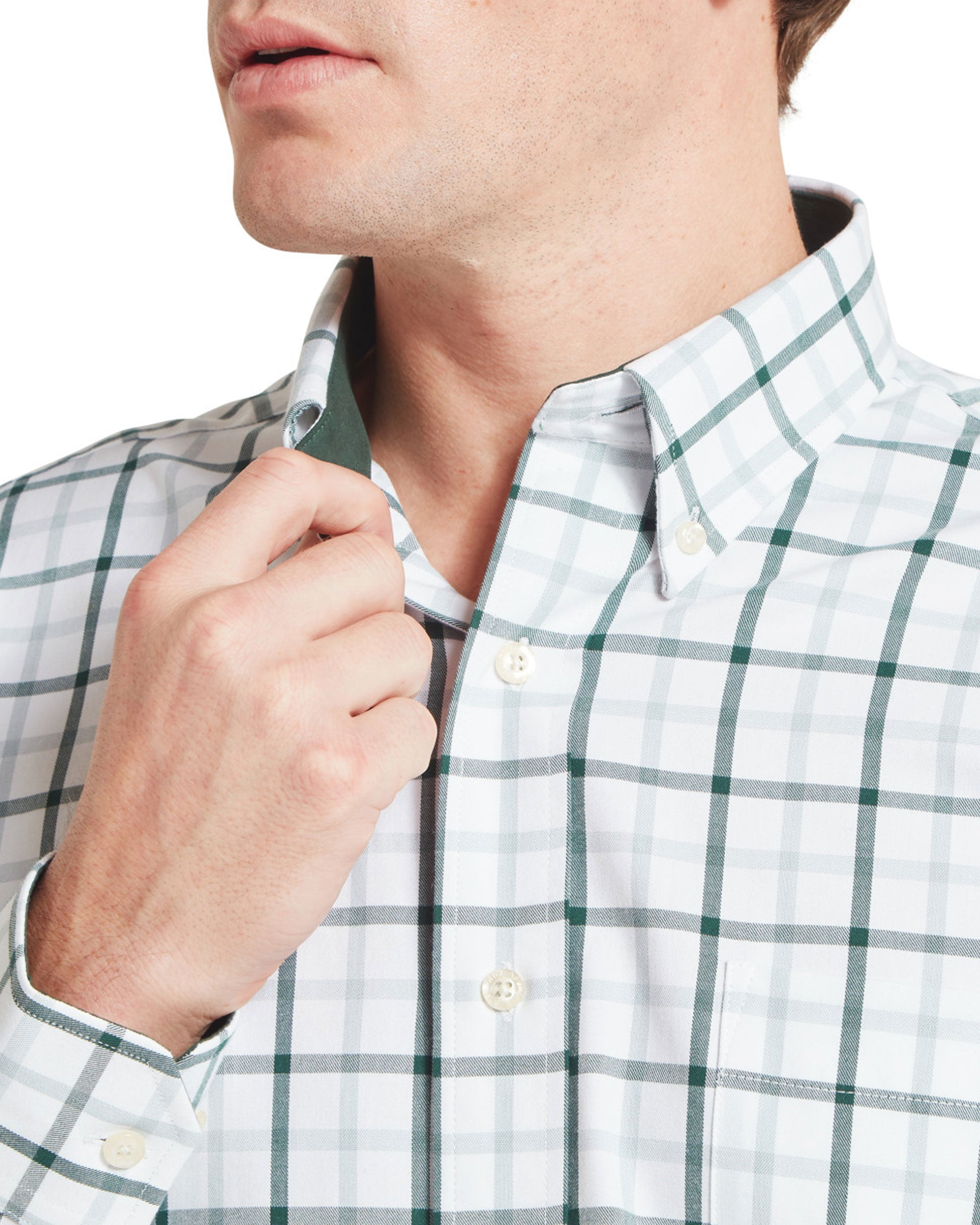 Brancaster Classic Shirt - Deep Pine Check