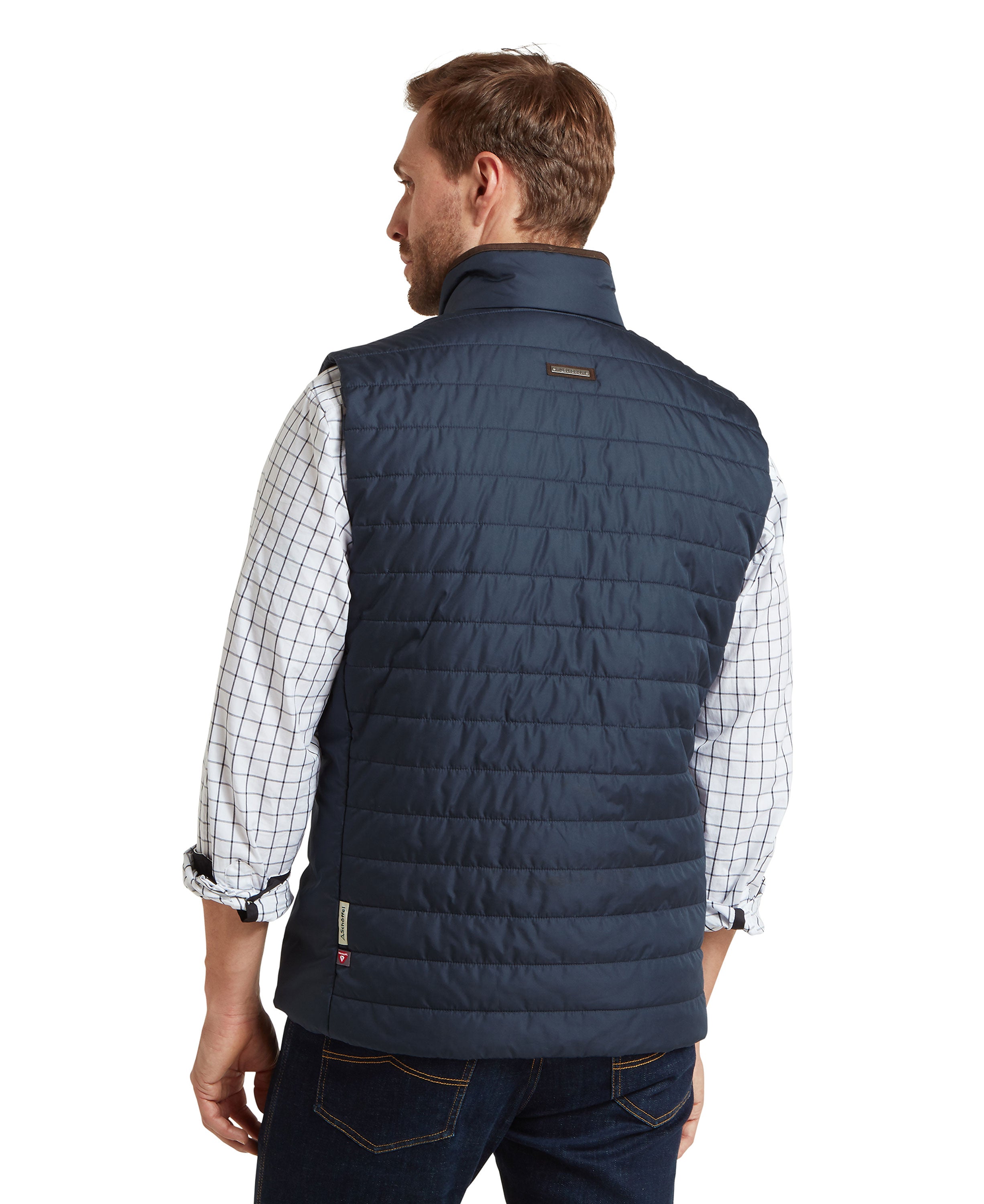Brora Quilted Gilet - Navy