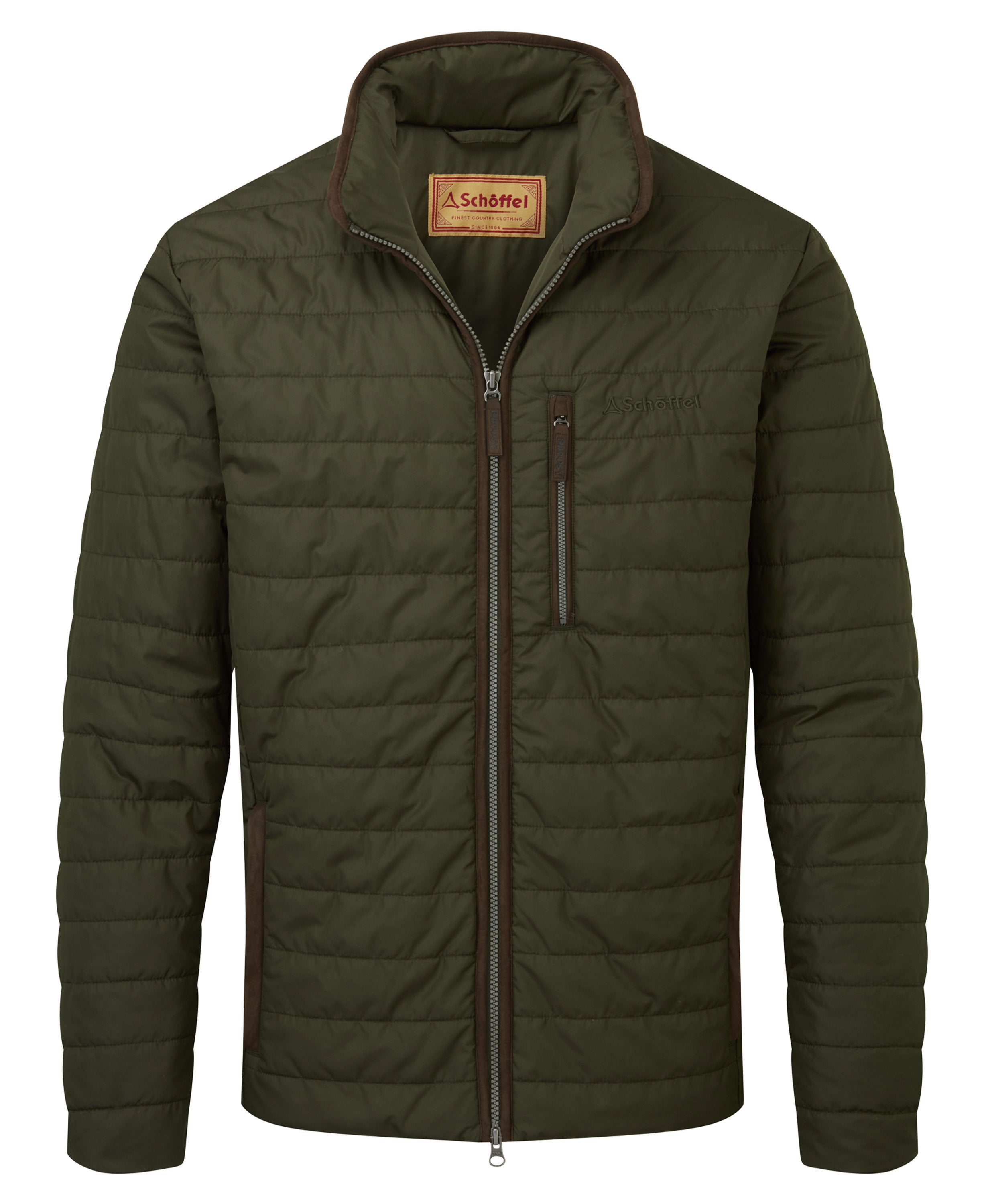 Carron Quilted Jacket - Forest