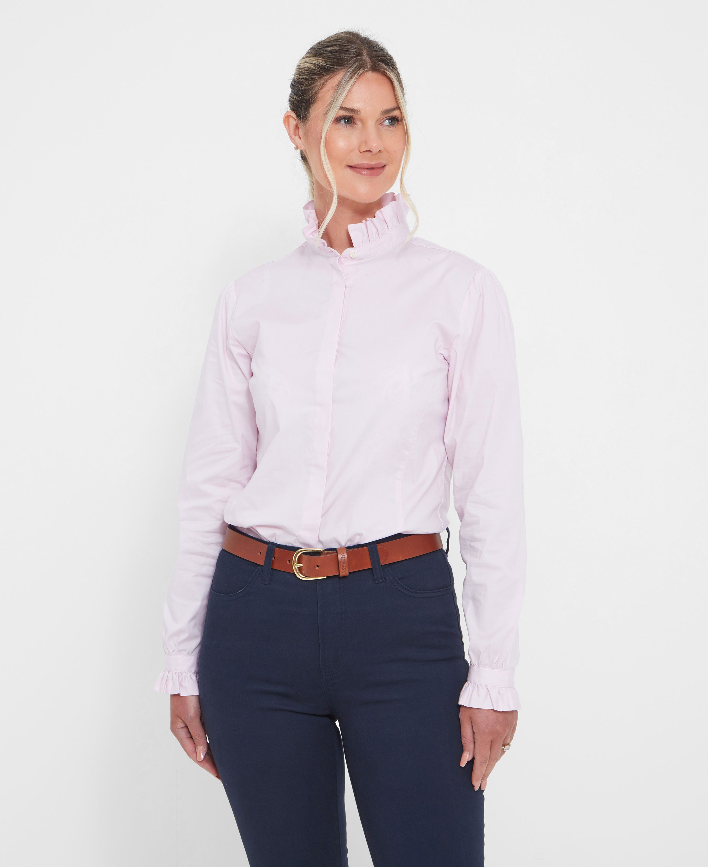 Fakenham Shirt - Pale Pink