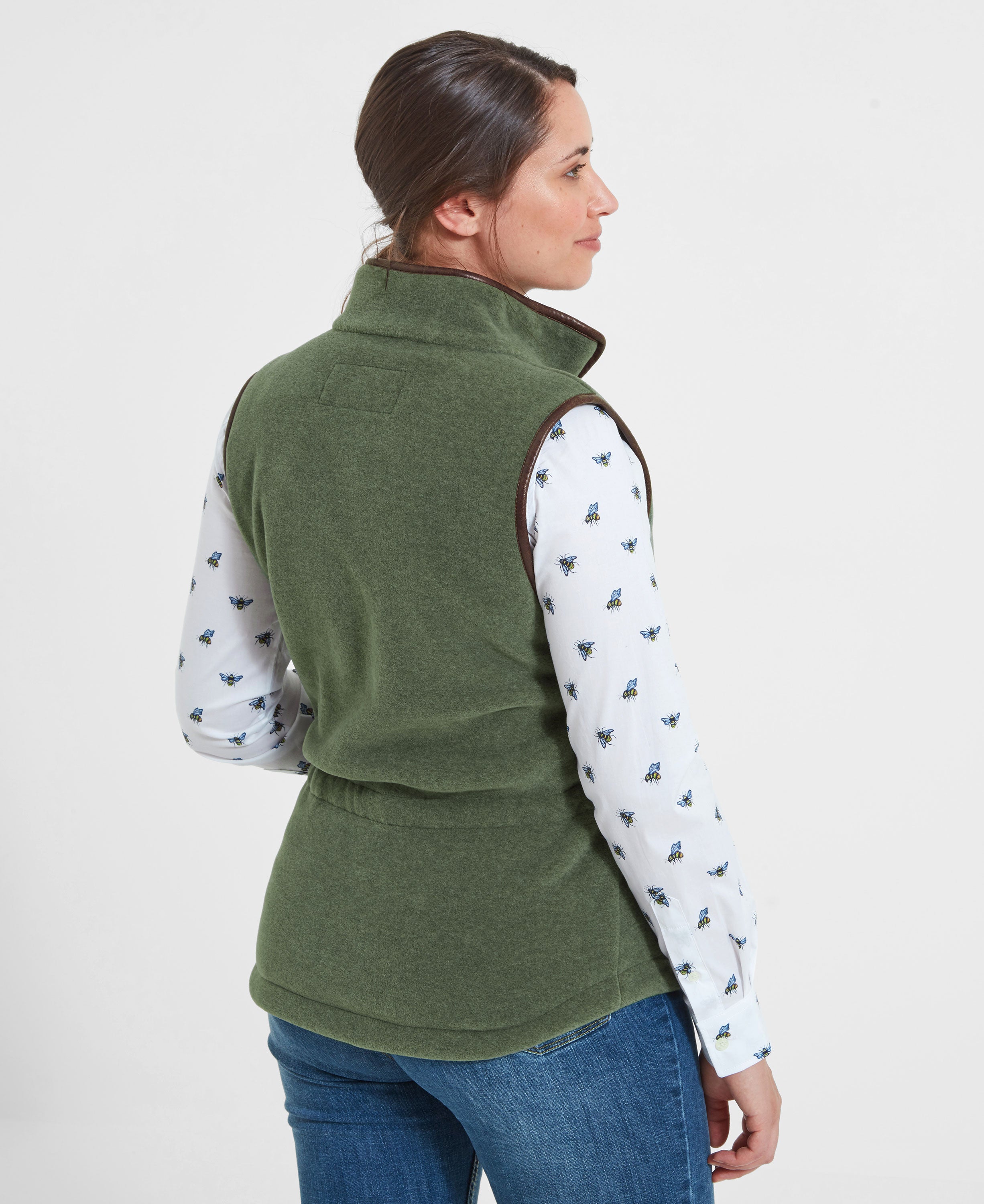 Lyndon II Fleece Gilet - Cedar Green