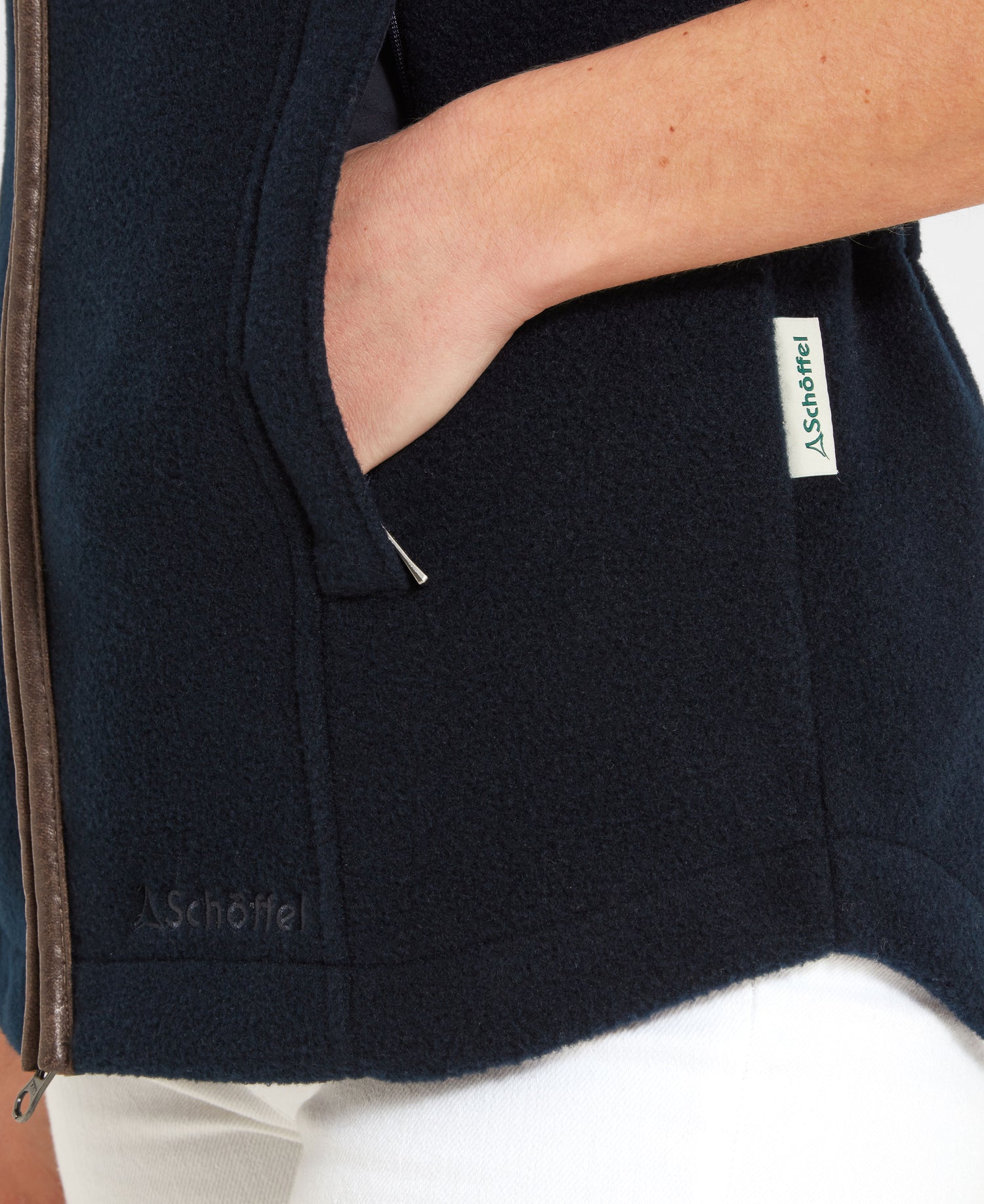Lyndon II Fleece Gilet - Navy