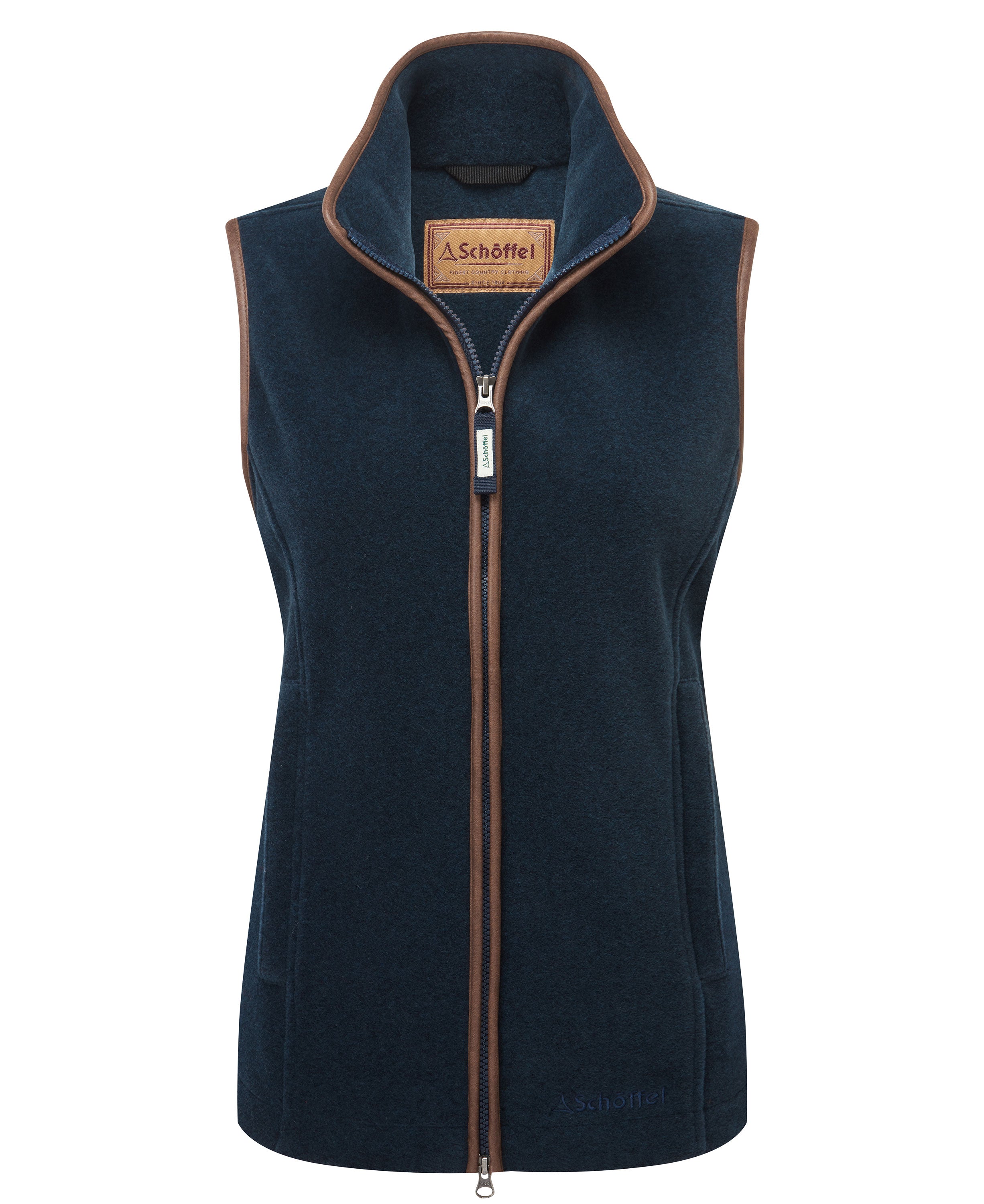 Lyndon Fleece Gilet - Petrol Blue