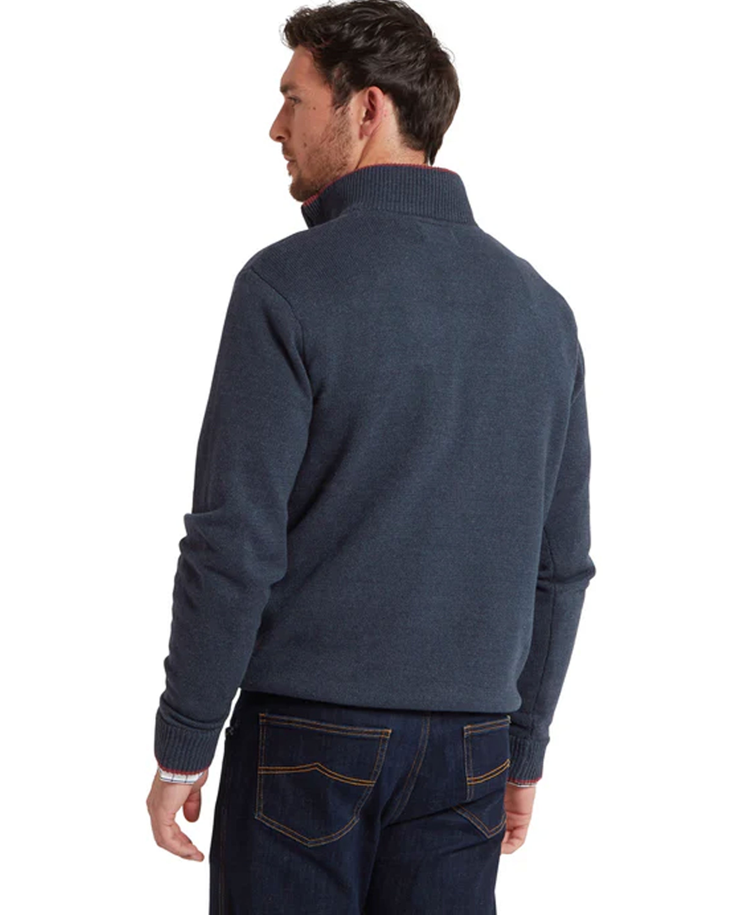 Blair 1/4 Zip Jumper - Ink Navy
