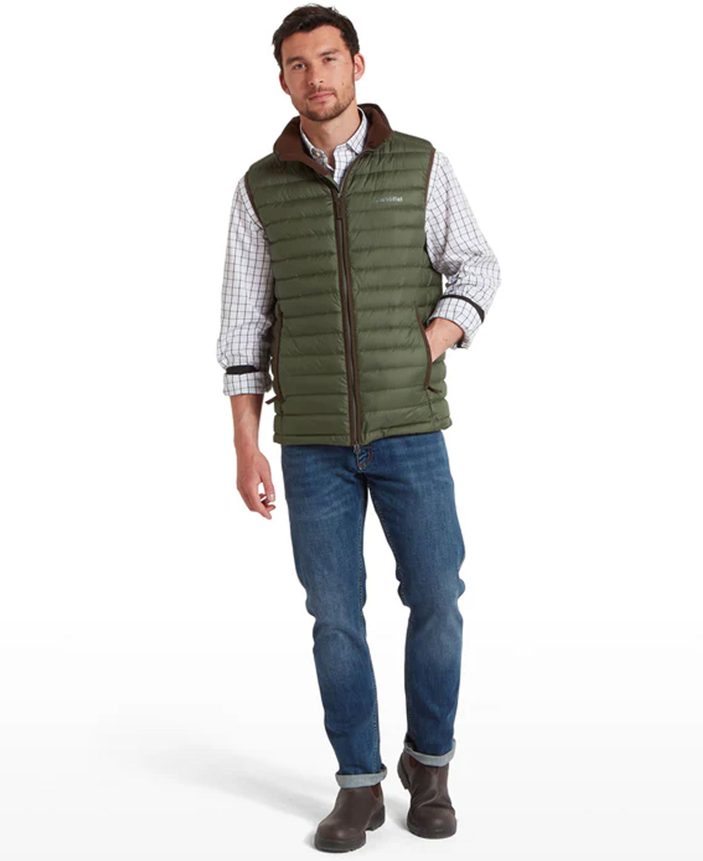 Bowden Down Gilet - Woodland