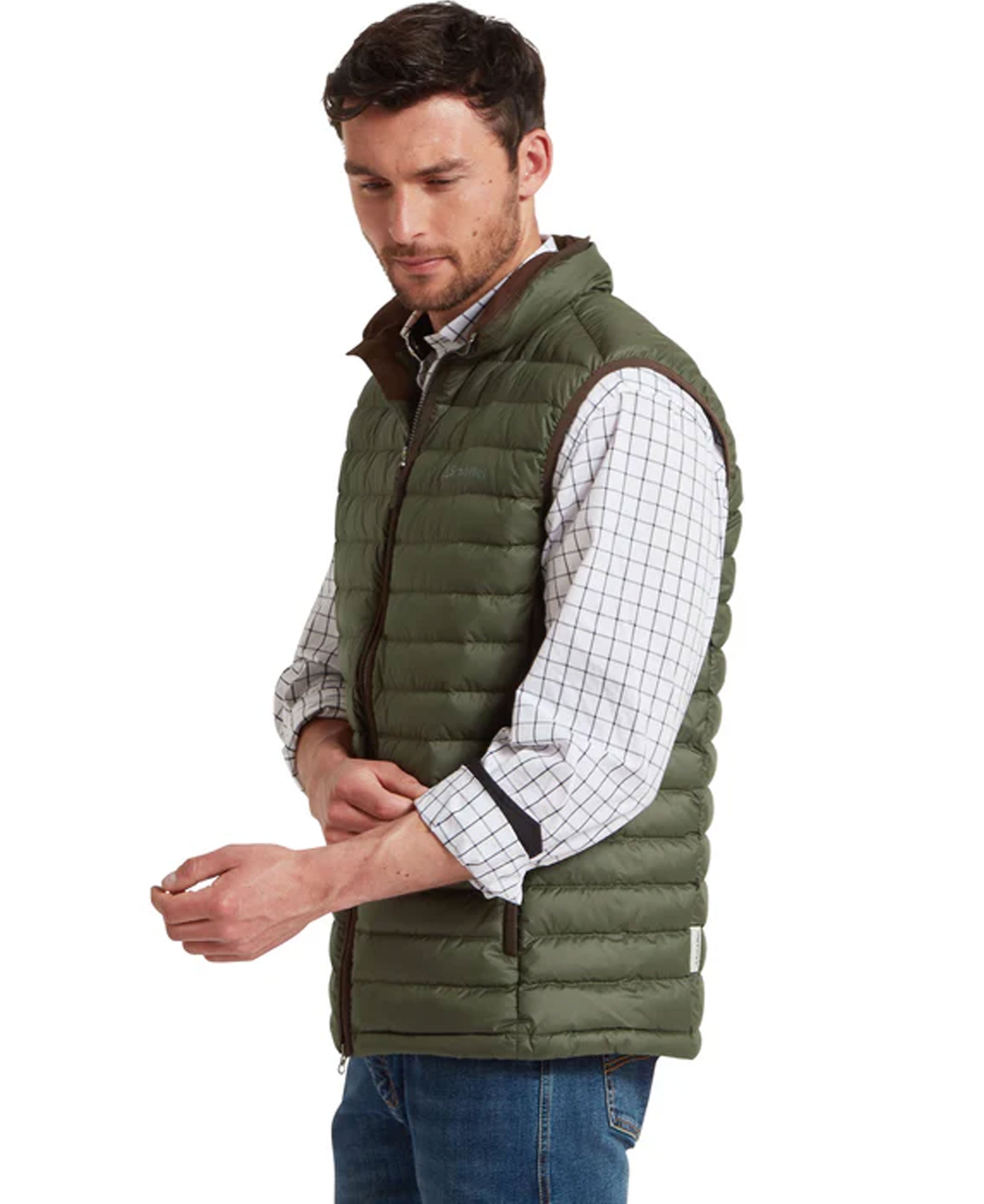 Bowden Down Gilet - Woodland
