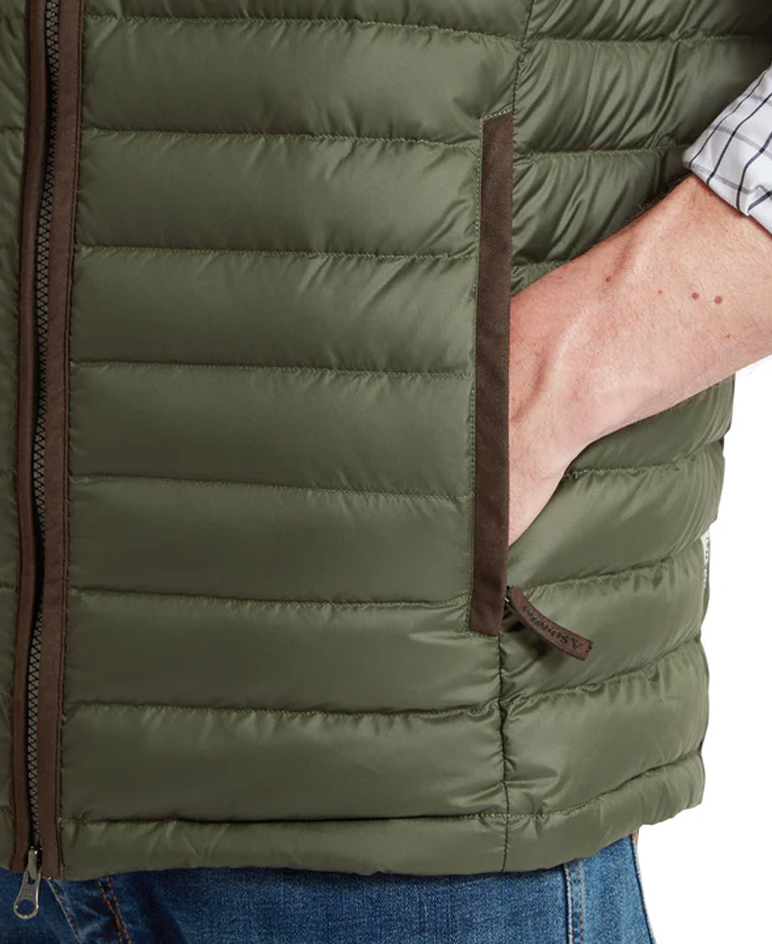 Bowden Down Gilet - Woodland