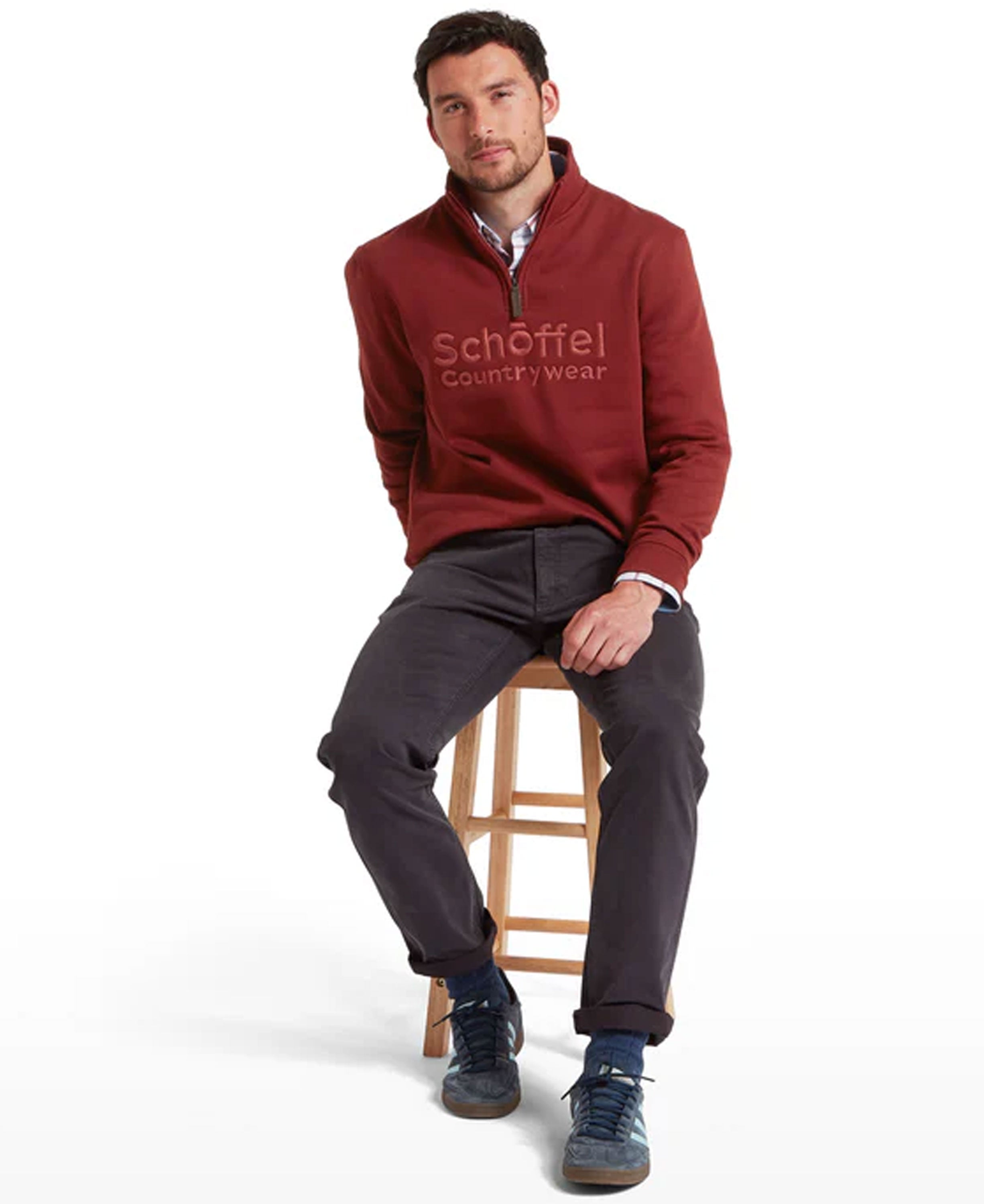 Bude Sweatshirt - Redwood
