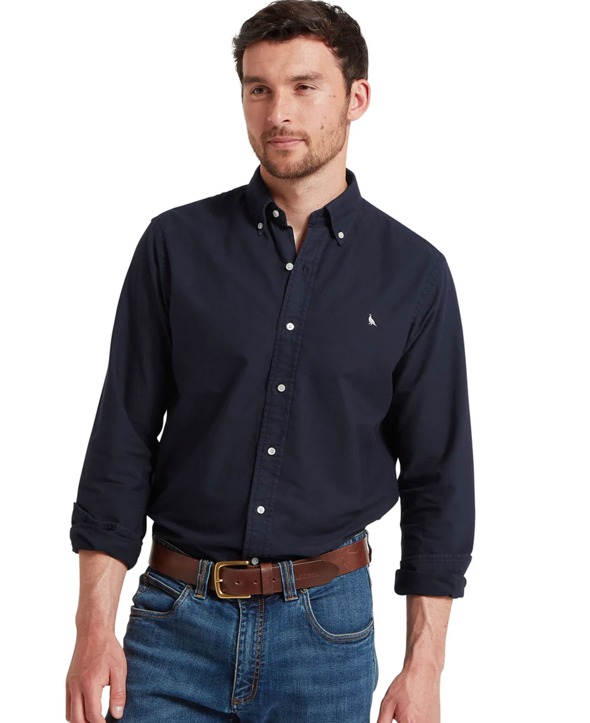 Cavendish Oxford Shirt - Navy