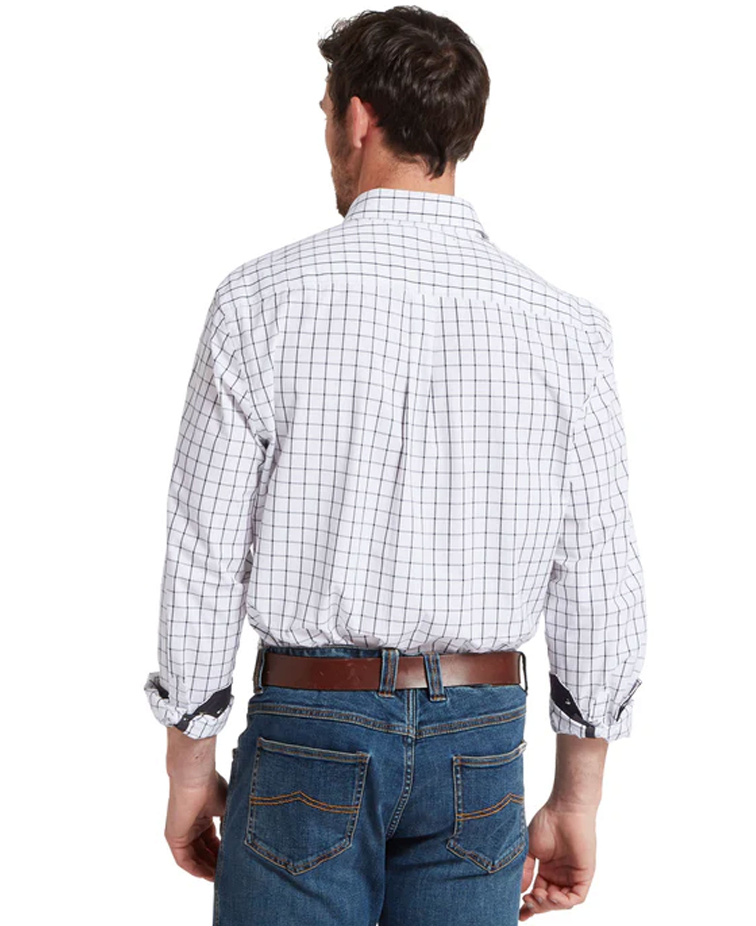Halesworth Tailored Shirt - Blue Check