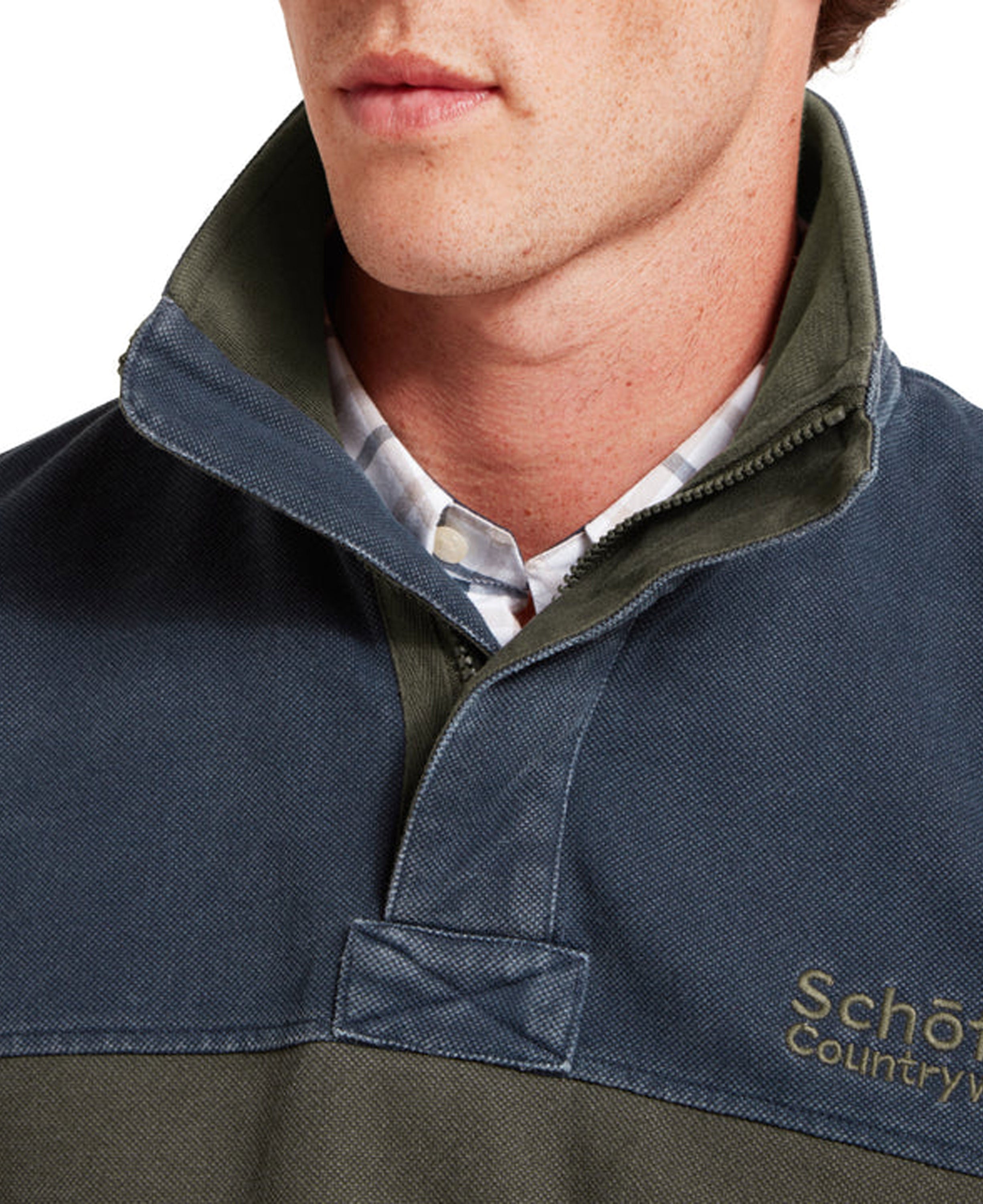 Helford Heritage Sweatshirt - Peat Green